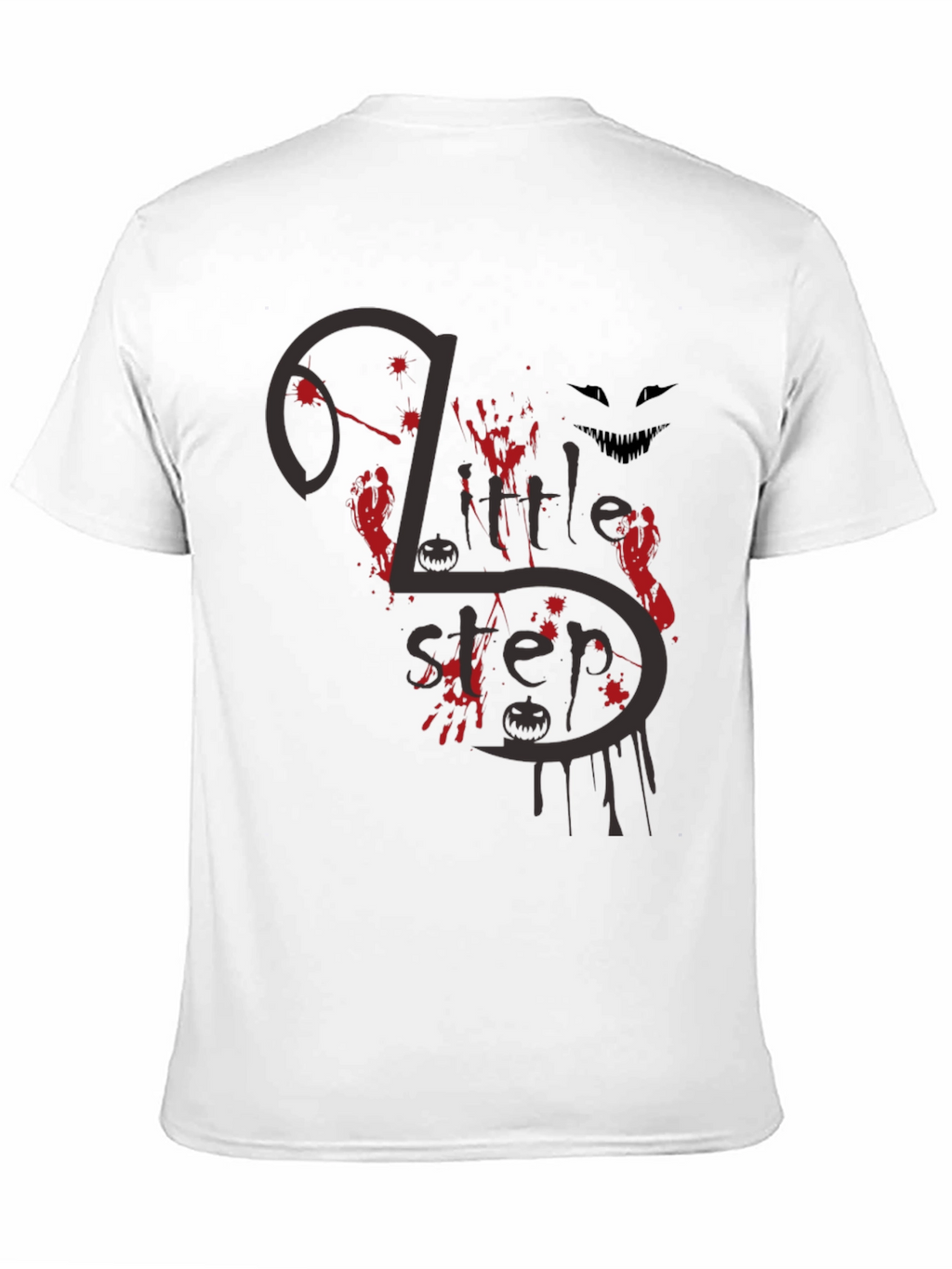 Halloween 2 Little Steps Black Tee