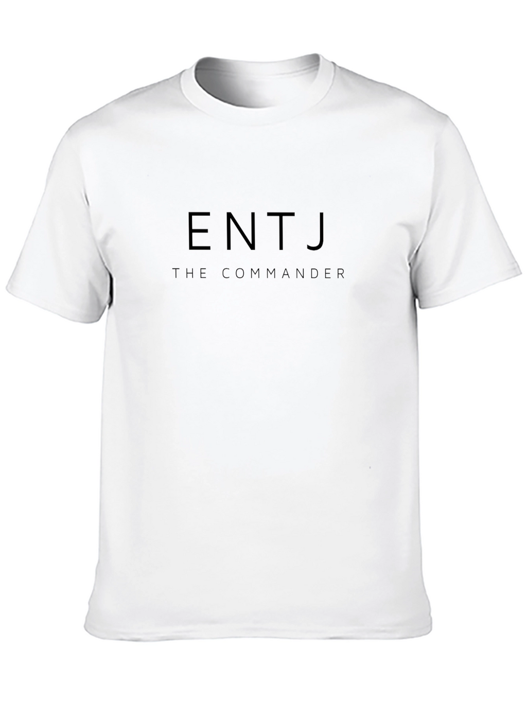 ENTJ Commander Black T-Shirt - Myers Briggs Personality Tee