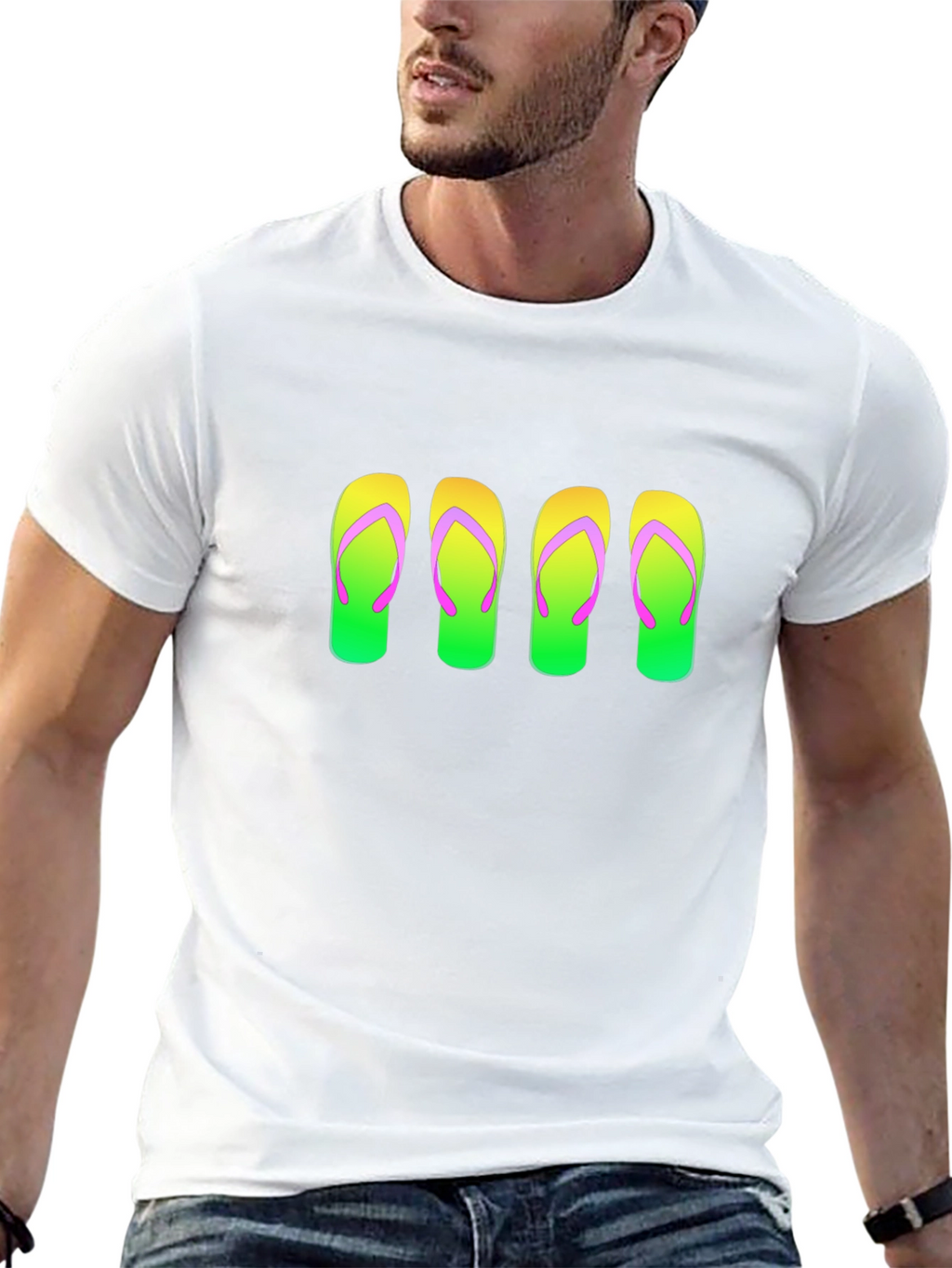 Flip Flop Graphic Tee - Summer Ready!