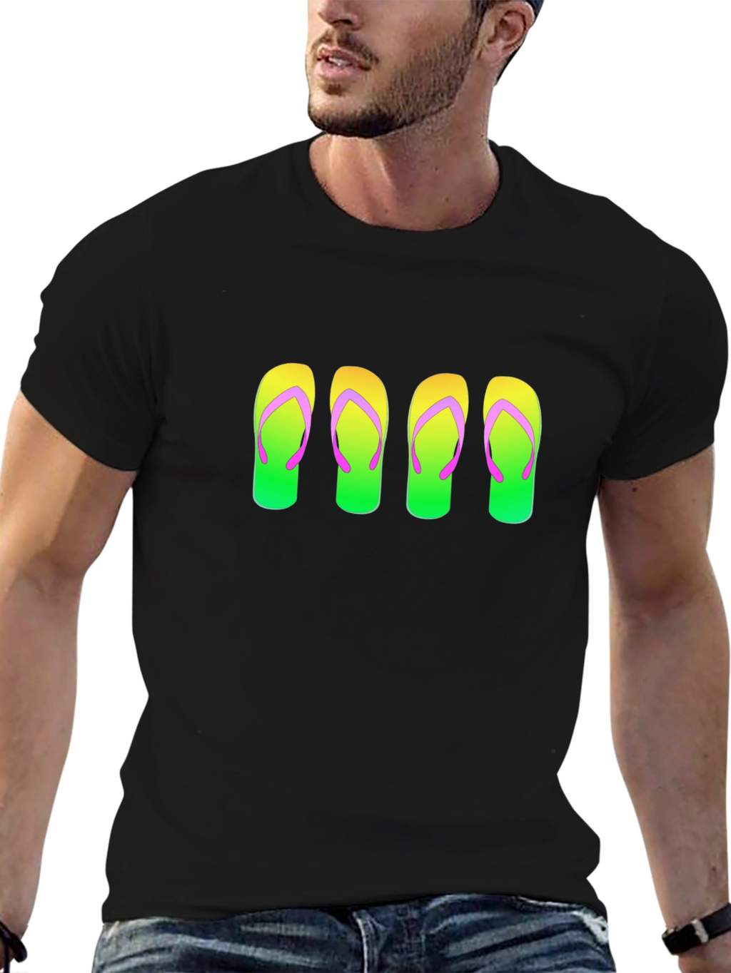 Flip Flop Graphic Tee - Summer Ready!