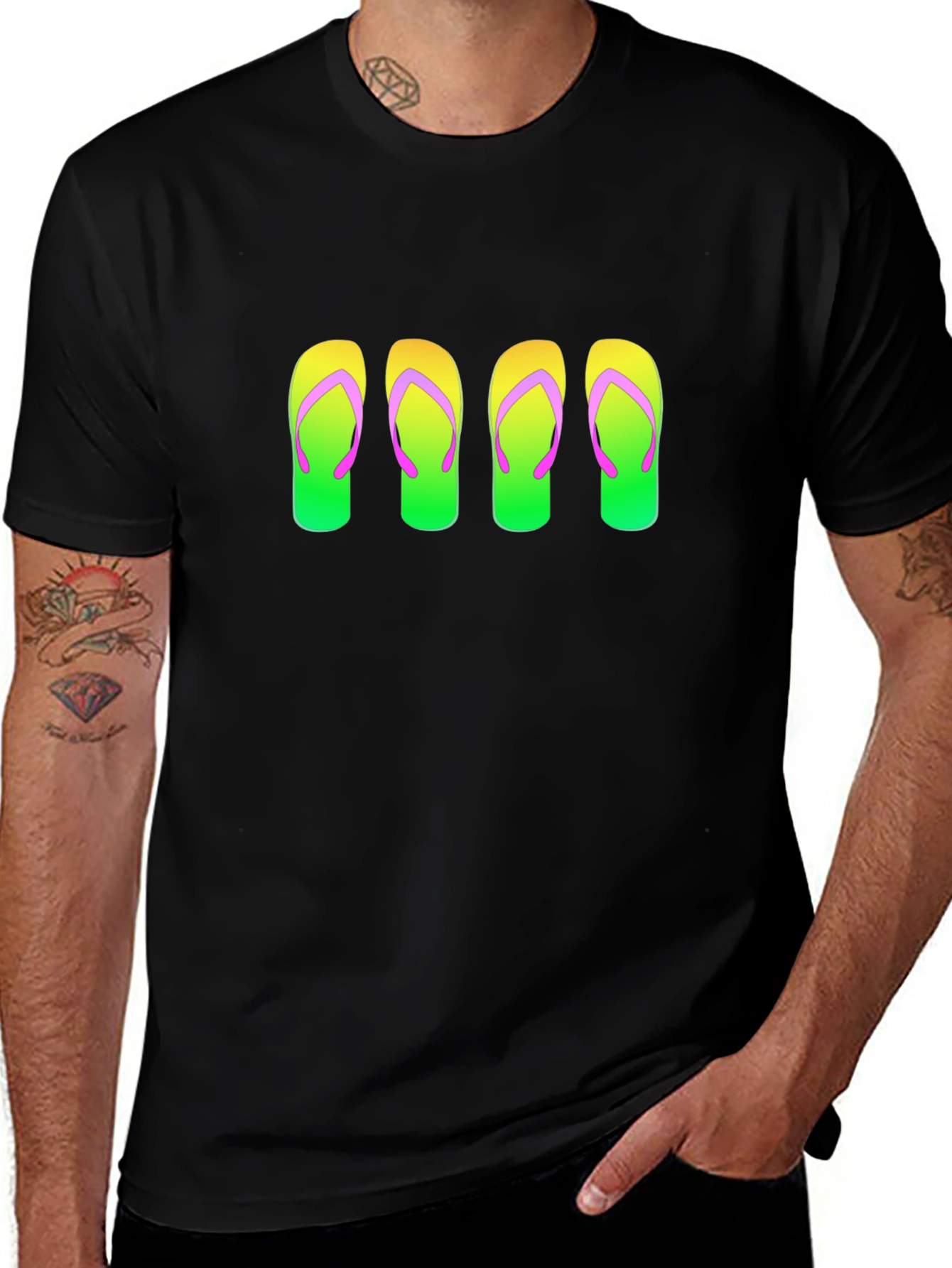 Flip Flop Graphic Tee - Summer Ready!