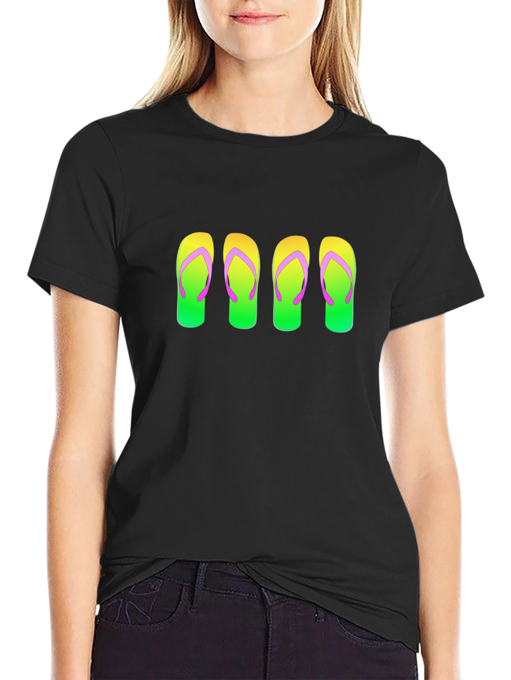 Flip Flop Graphic Tee - Summer Ready!