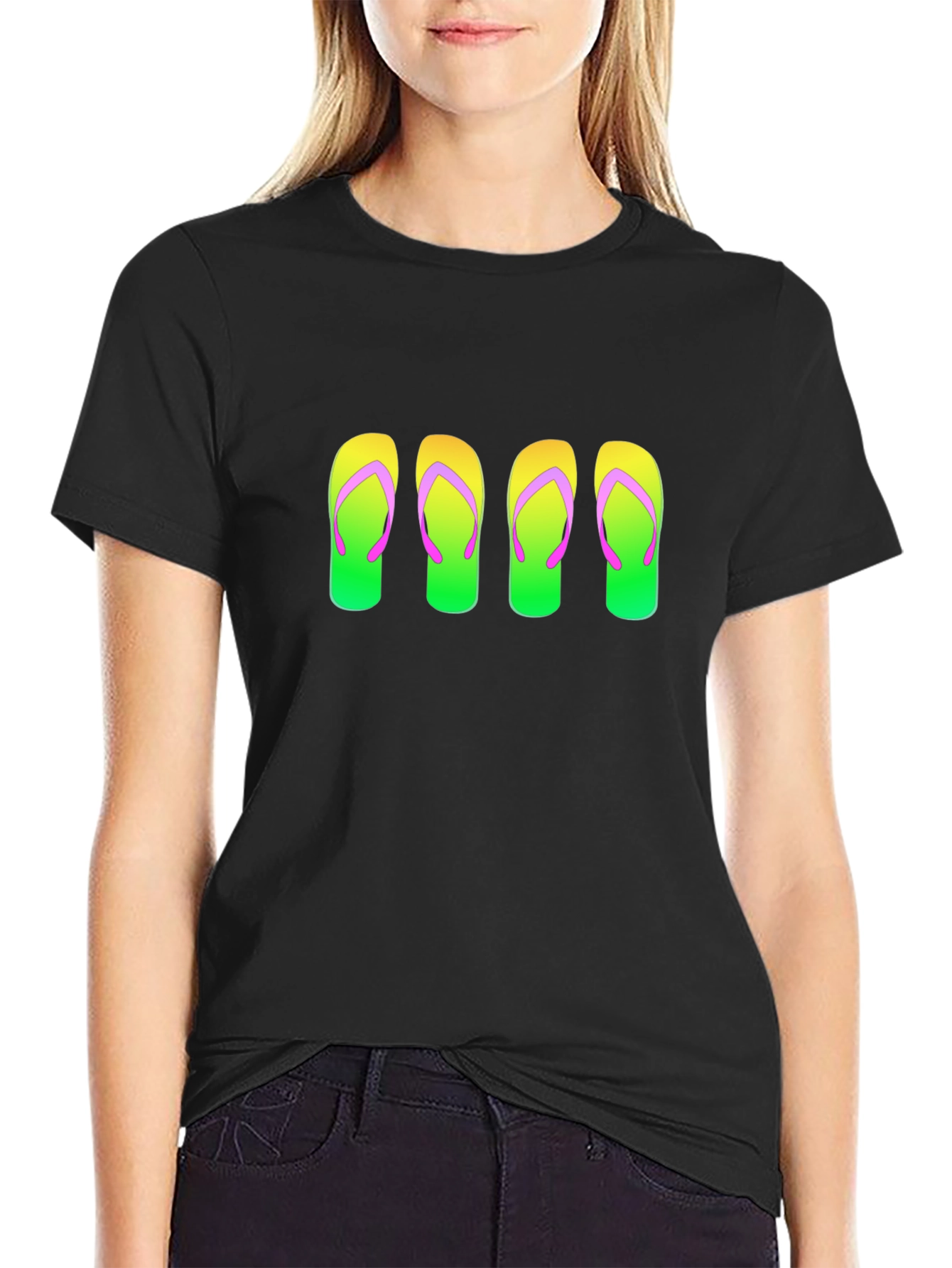 Flip Flop Graphic Tee - Summer Ready!