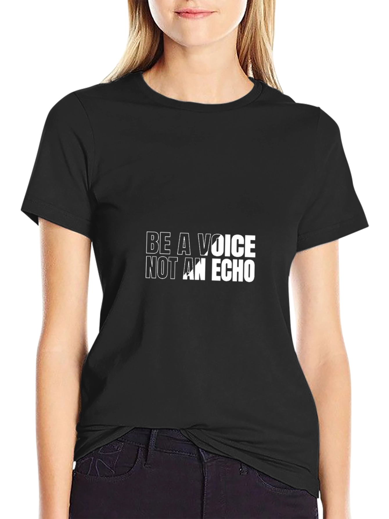 Be A Voice Not An Echo Graphic Tee
