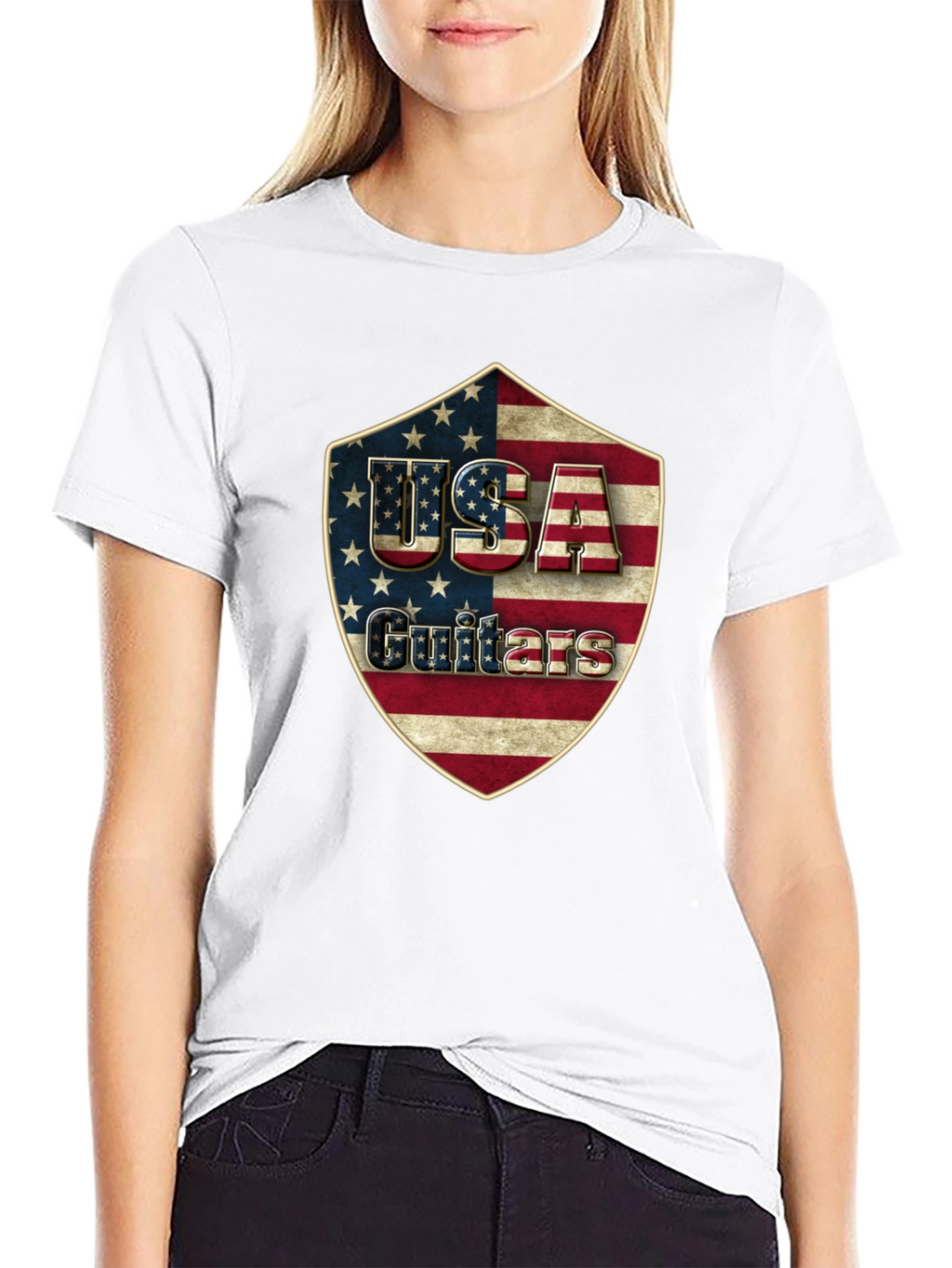USA Guitars Shield T-Shirt