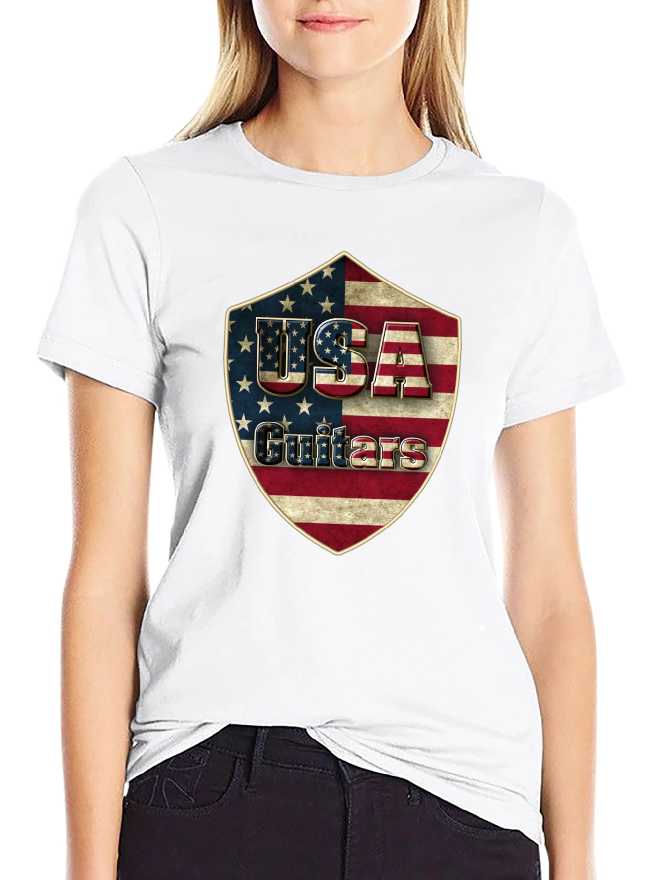 USA Guitars Shield T-Shirt
