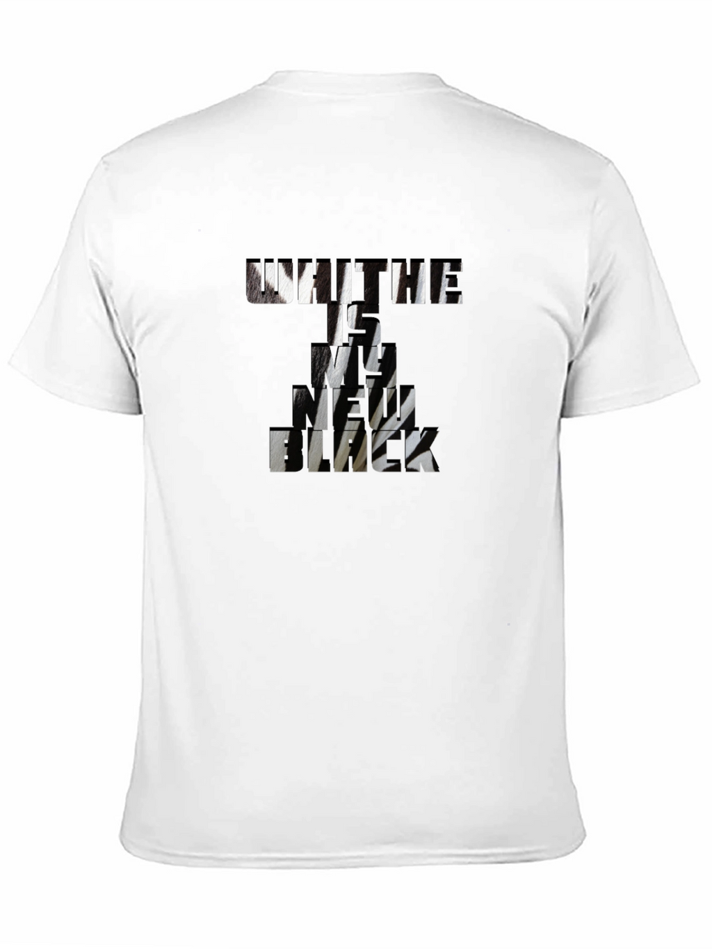 Untie Me Funny Graphic Print Black T-Shirt