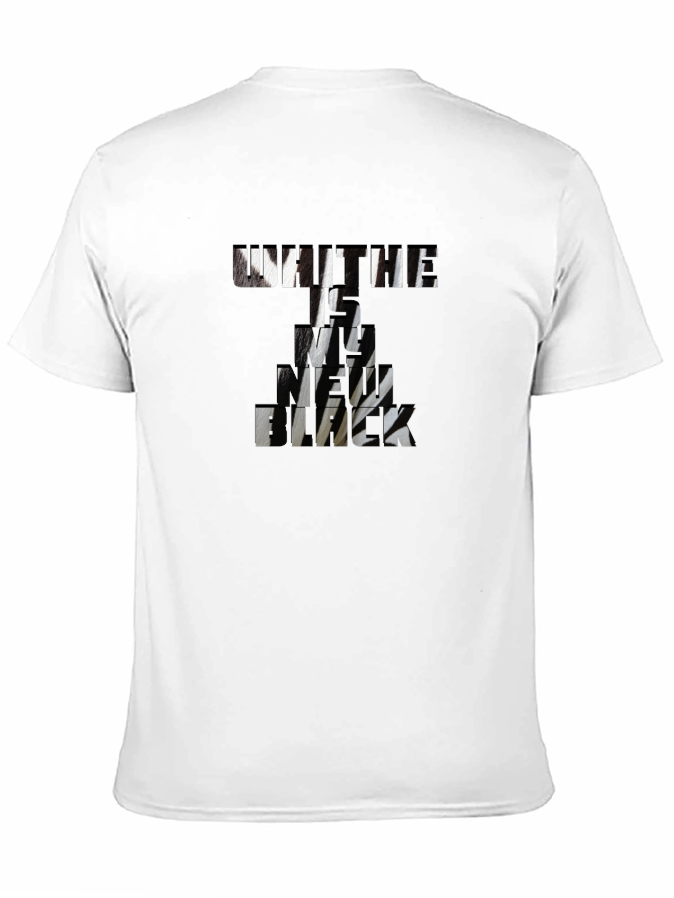 Untie Me Funny Graphic Print Black T-Shirt