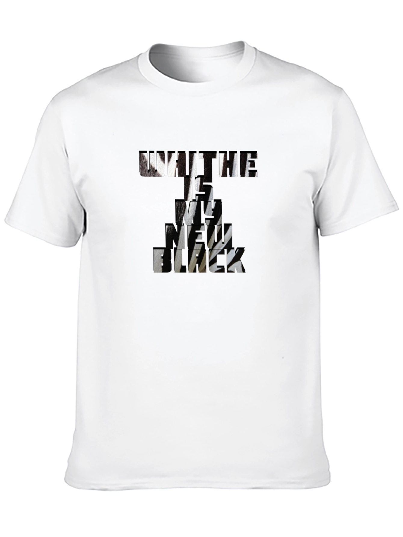 Untie Me Funny Graphic Print Black T-Shirt