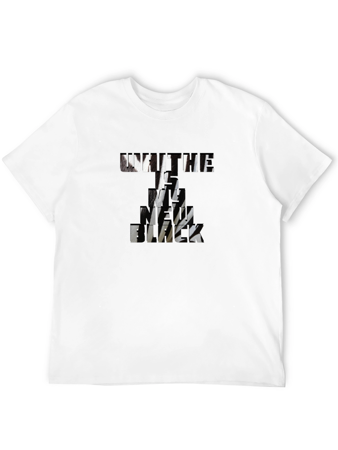 Untie Me Funny Graphic Print Black T-Shirt