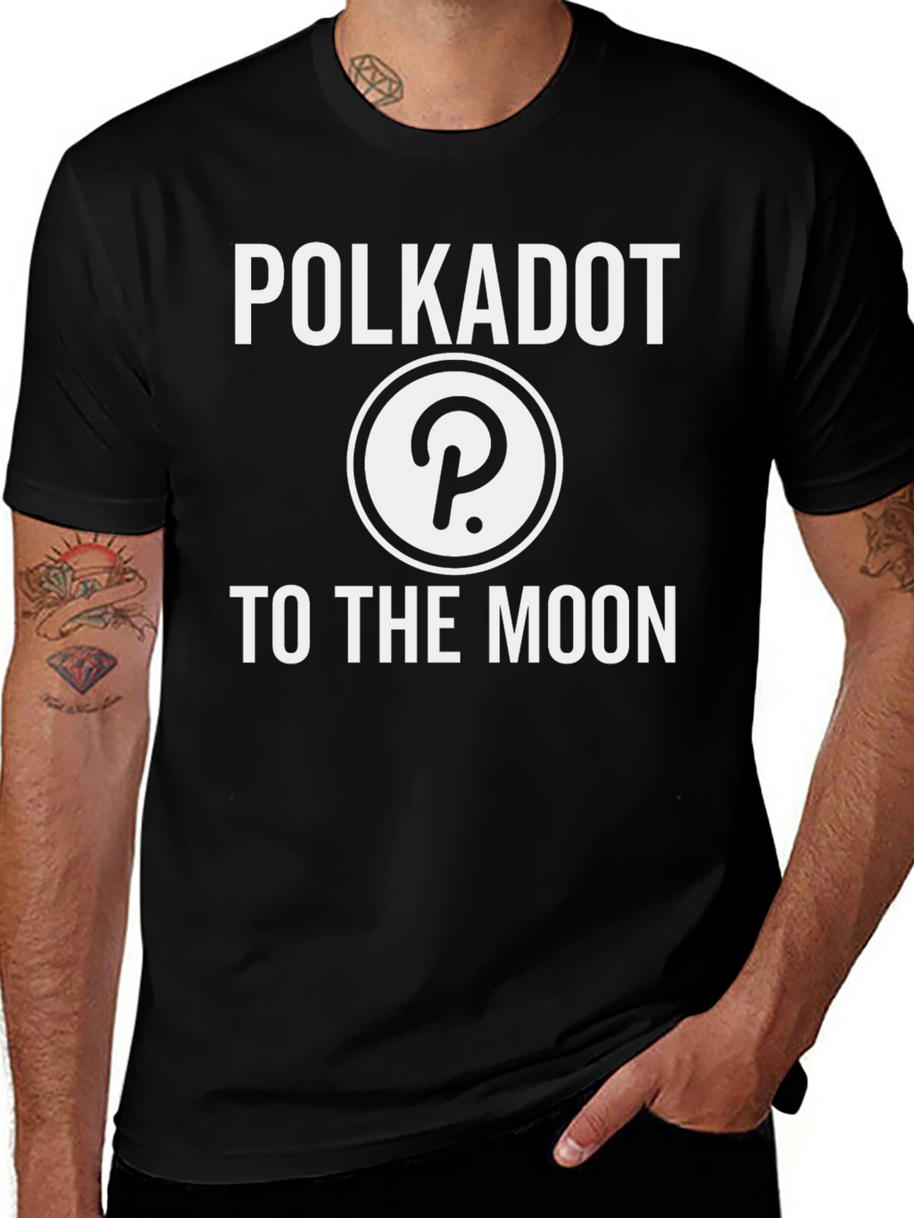 Polkadot DOT Crypto T-Shirt To The Moon