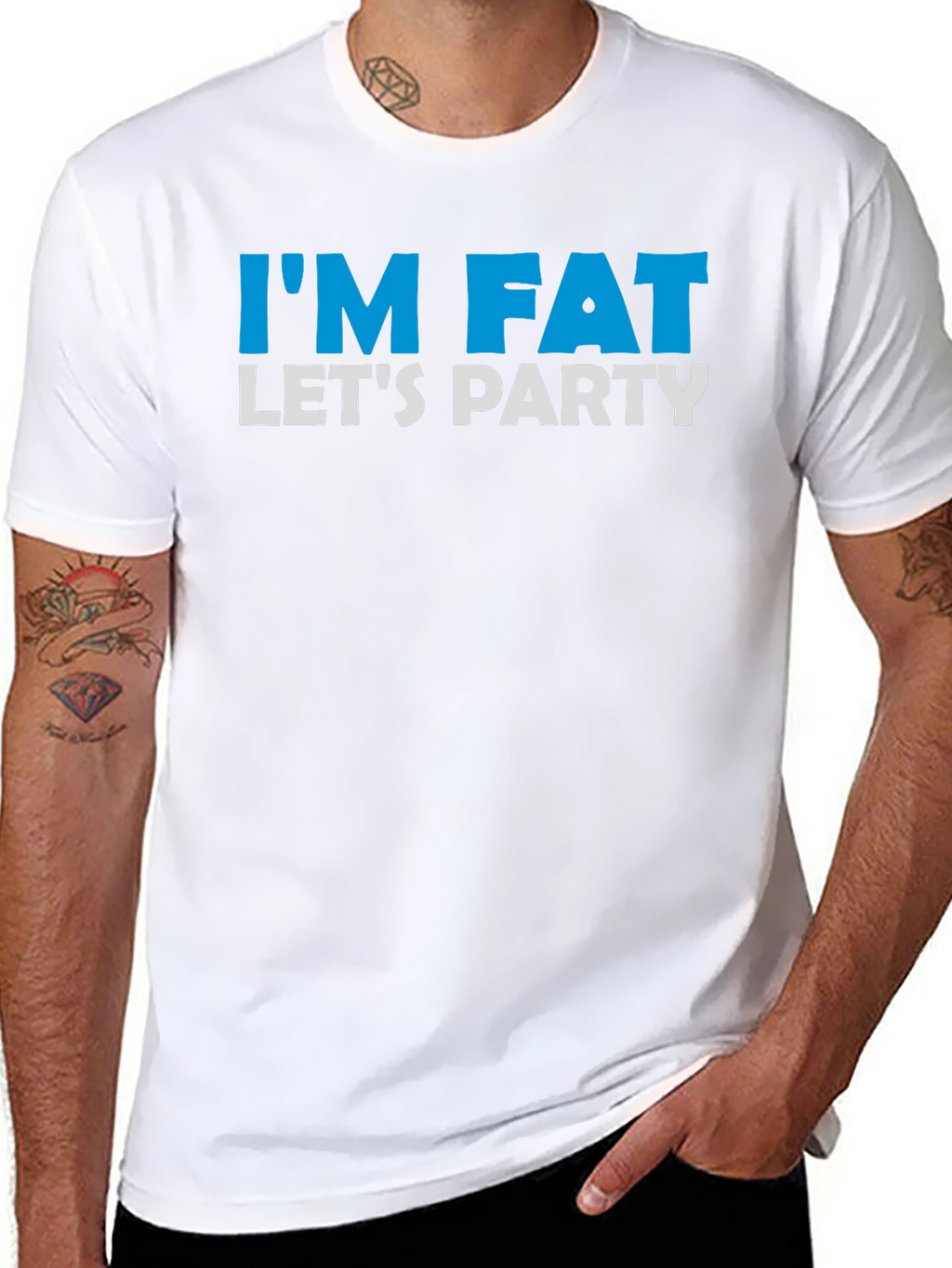 Im Fat Lets Party T-Shirt