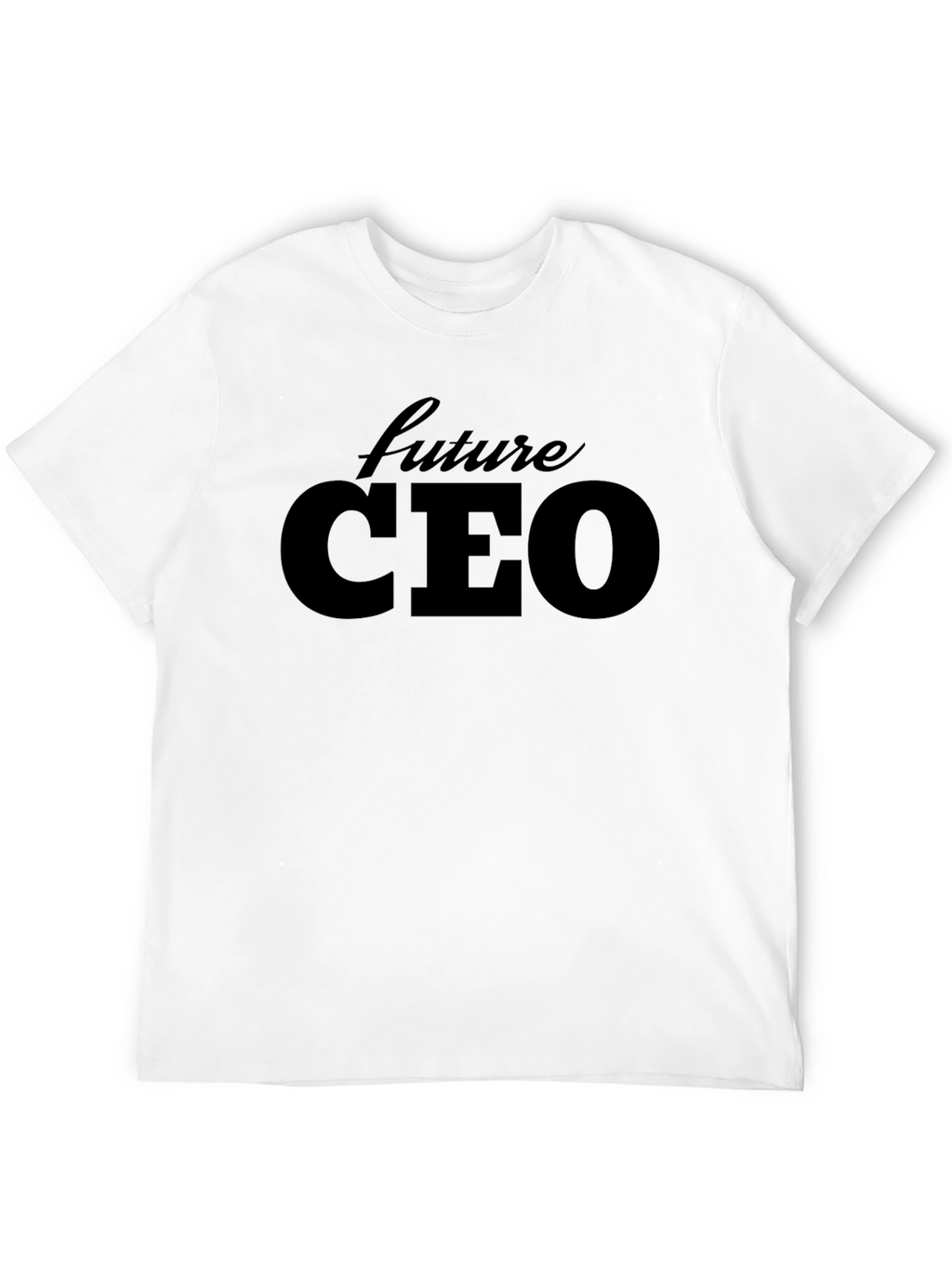 Future CEO Black T-Shirt - Motivational Career Tee