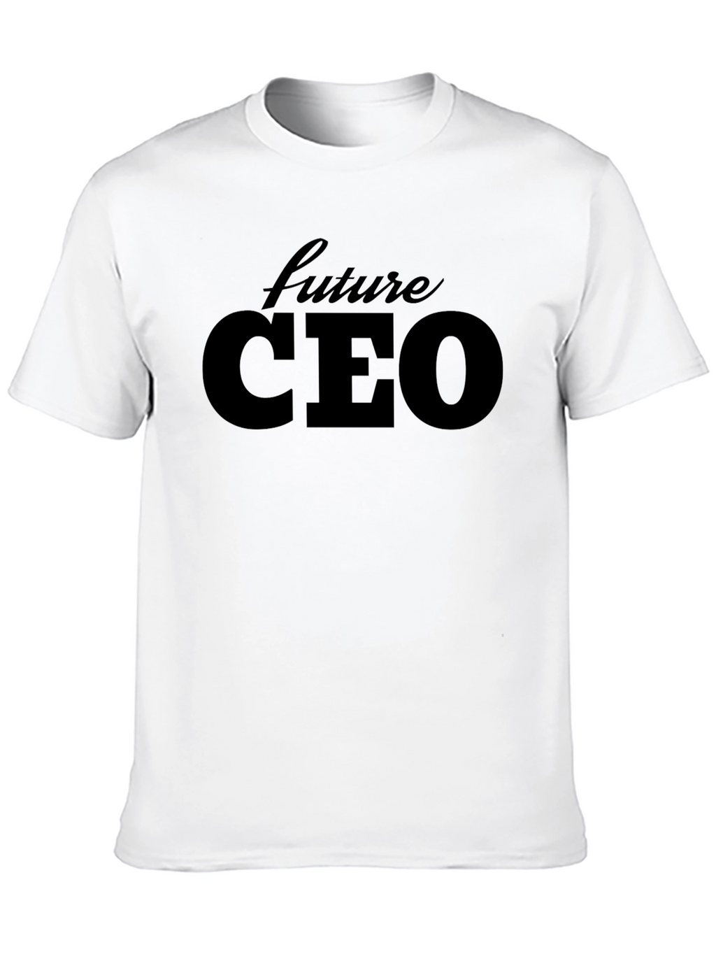 Future CEO Black T-Shirt - Motivational Career Tee