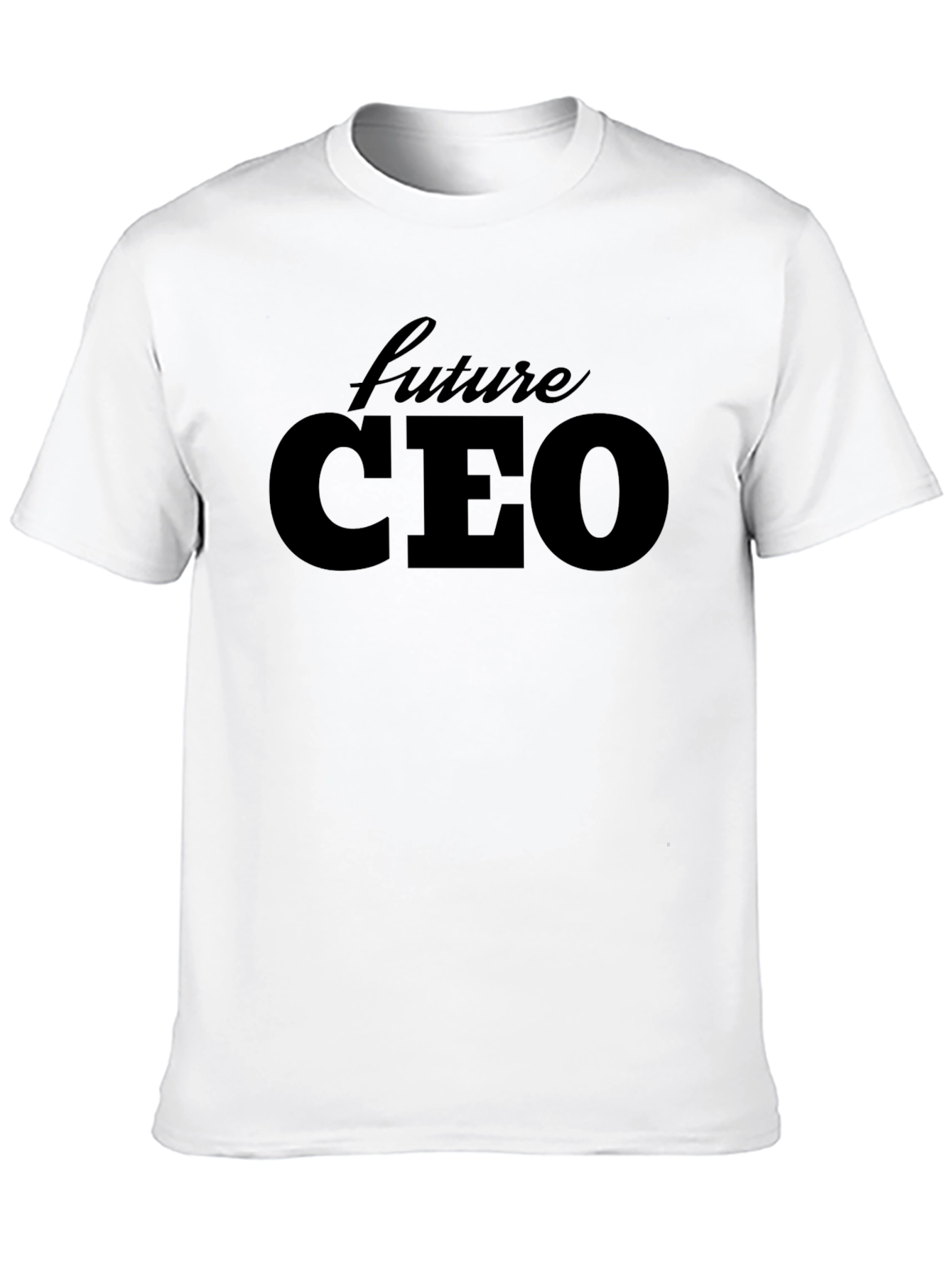 Future CEO Black T-Shirt - Motivational Career Tee