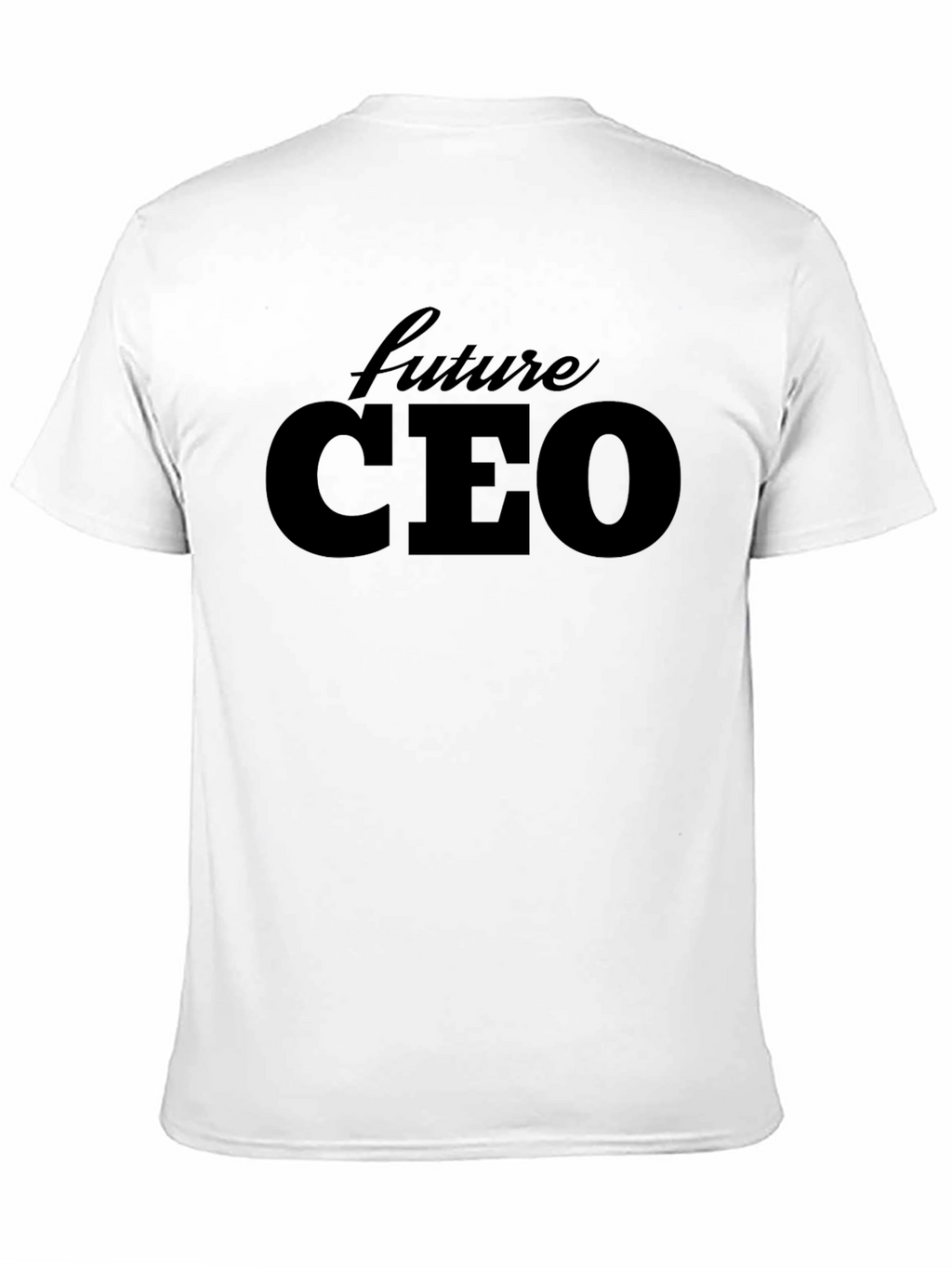 Future CEO Black T-Shirt - Motivational Career Tee