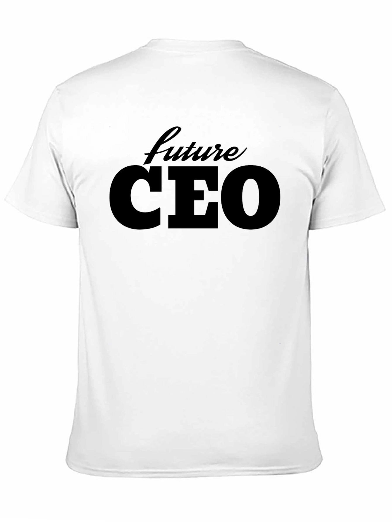 Future CEO Black T-Shirt - Motivational Career Tee