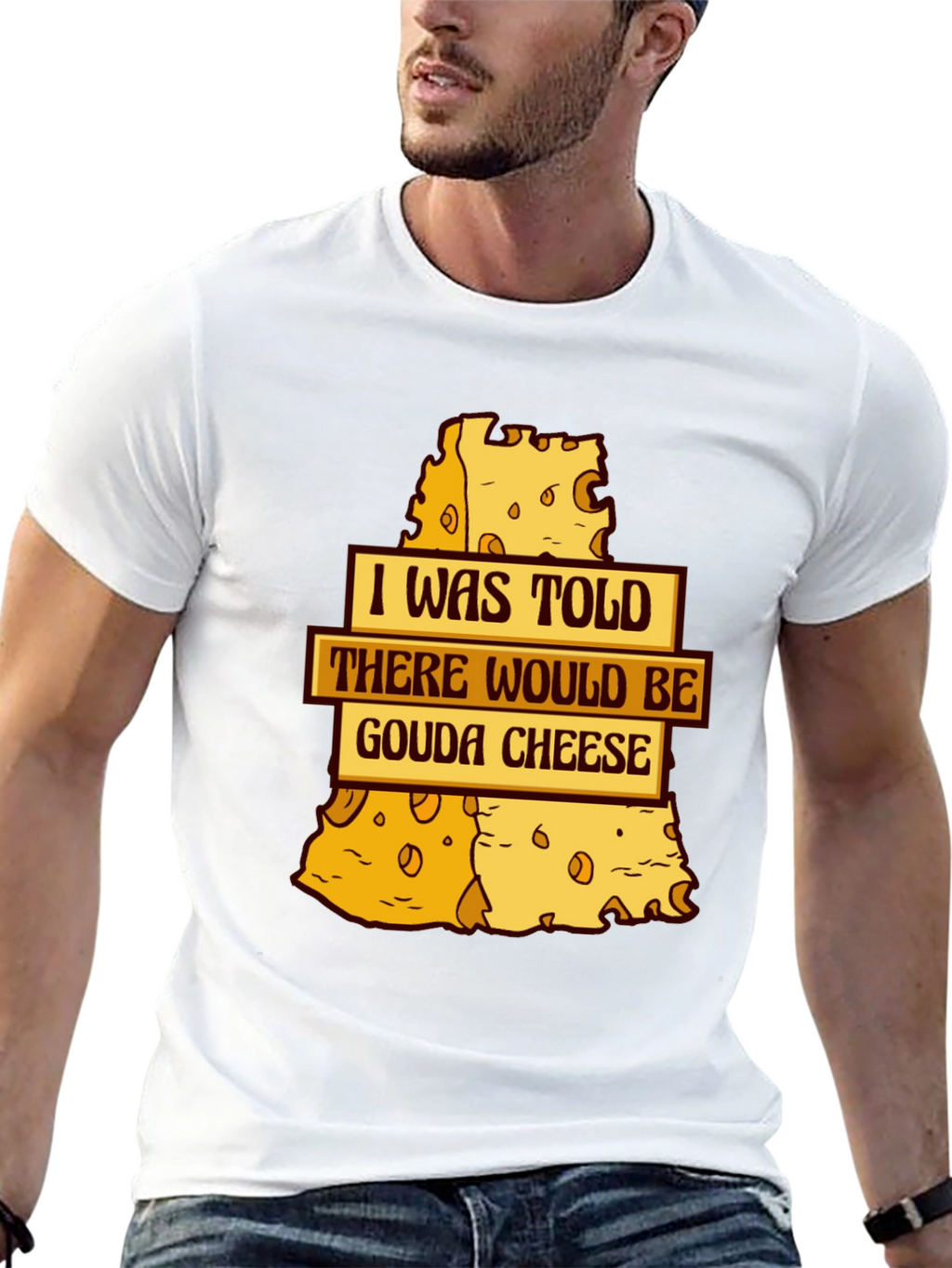 Gouda Cheese T-Shirt - Funny Foodie Tee
