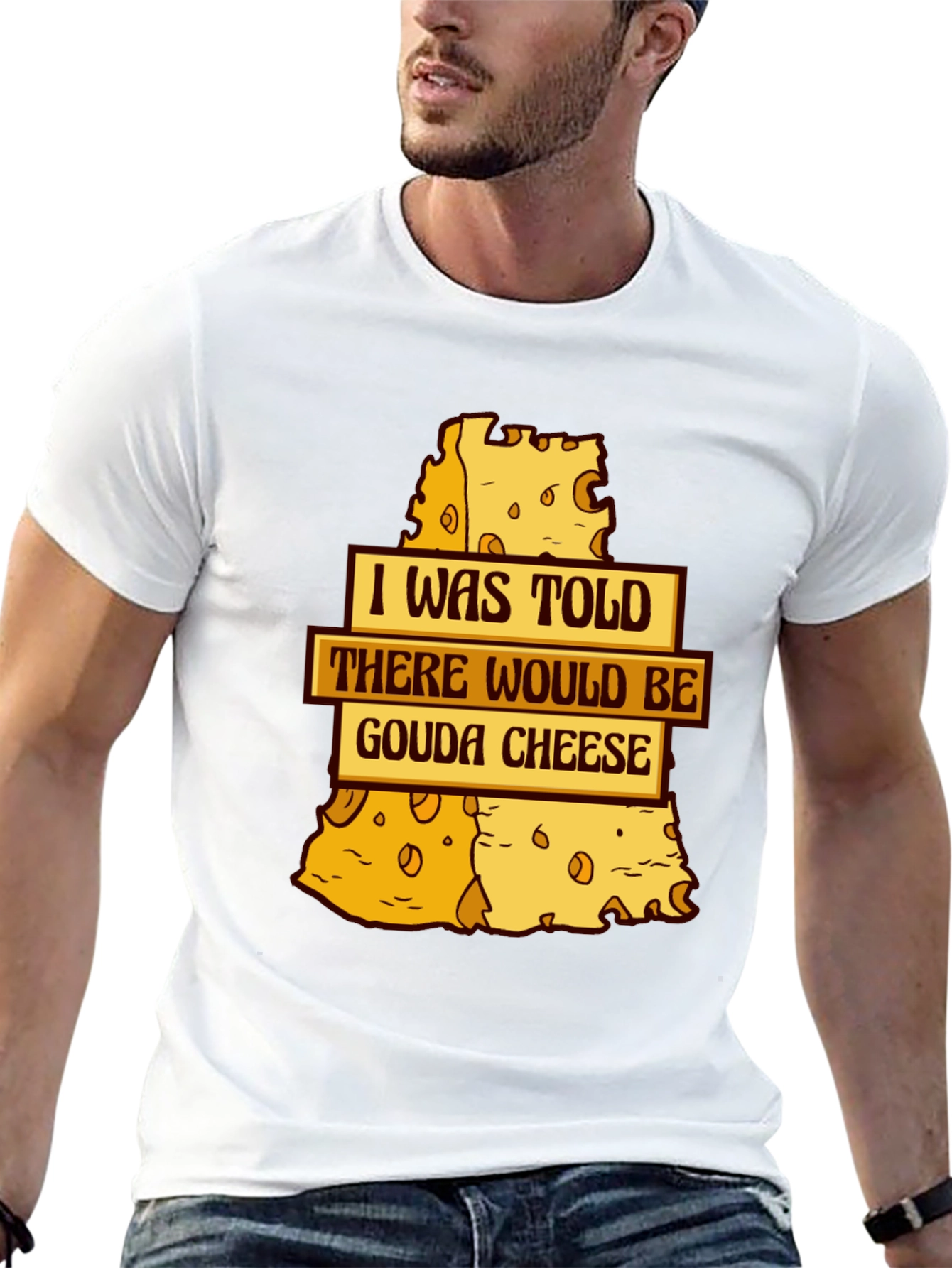 Gouda Cheese T-Shirt - Funny Foodie Tee