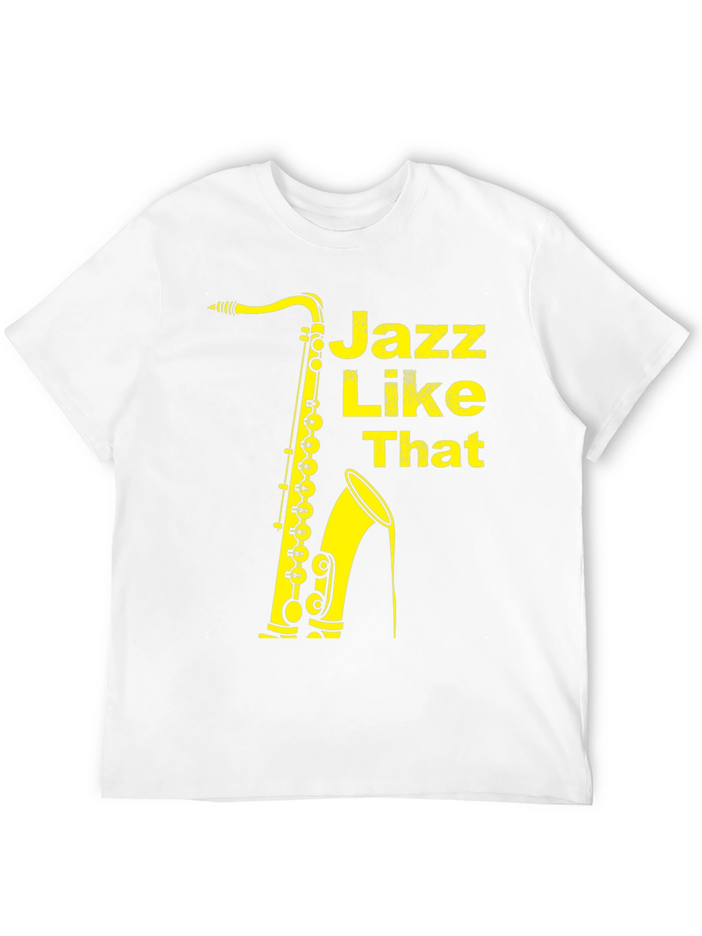 Jazz Like That Saxophone Graphic T-Shirt