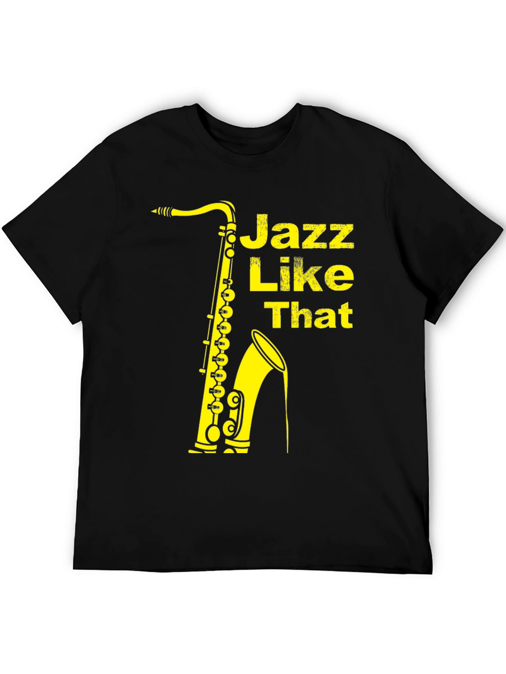 Jazz Like That Saxophone Graphic T-Shirt