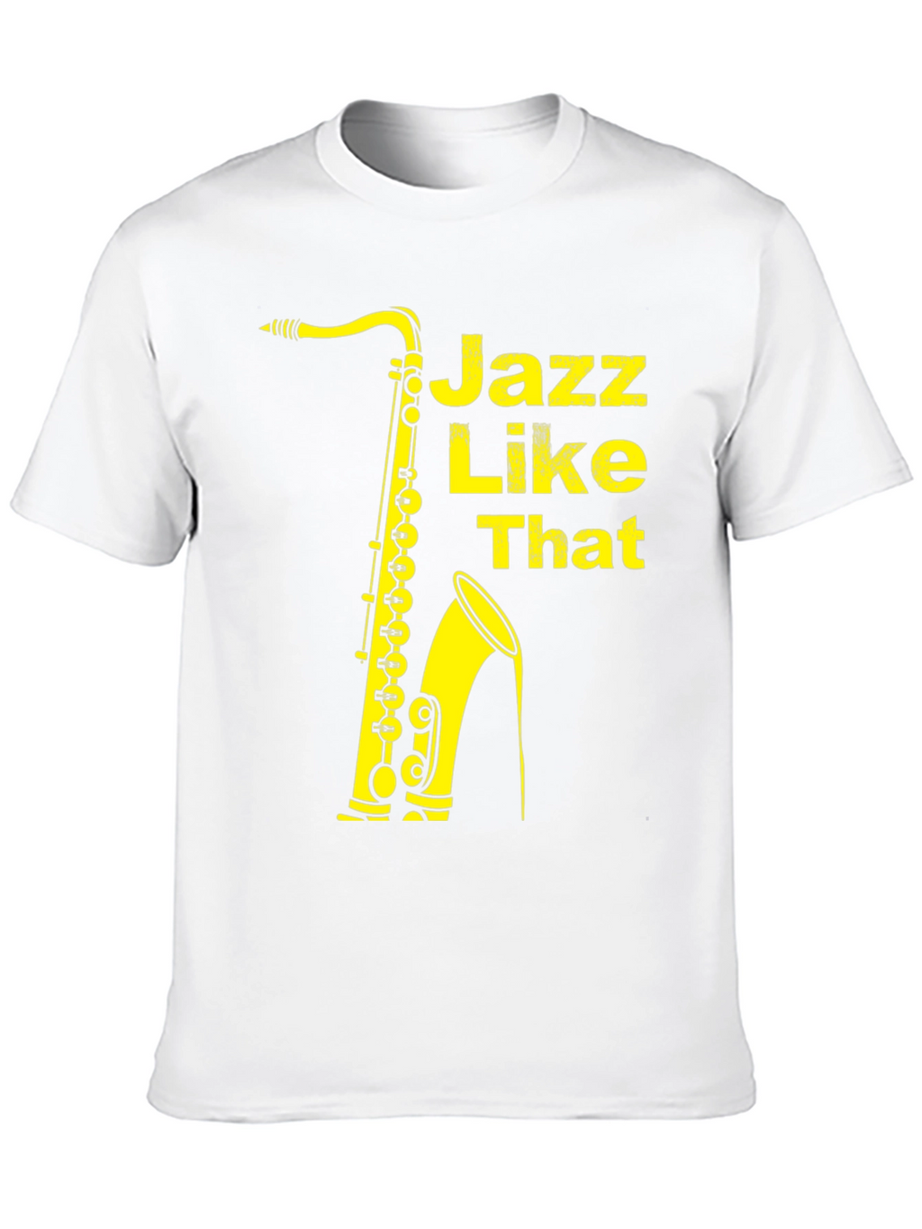Jazz Like That Saxophone Graphic T-Shirt