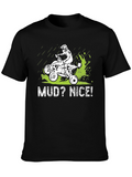 Mud? Nice! ATV Rider Graphic Tee