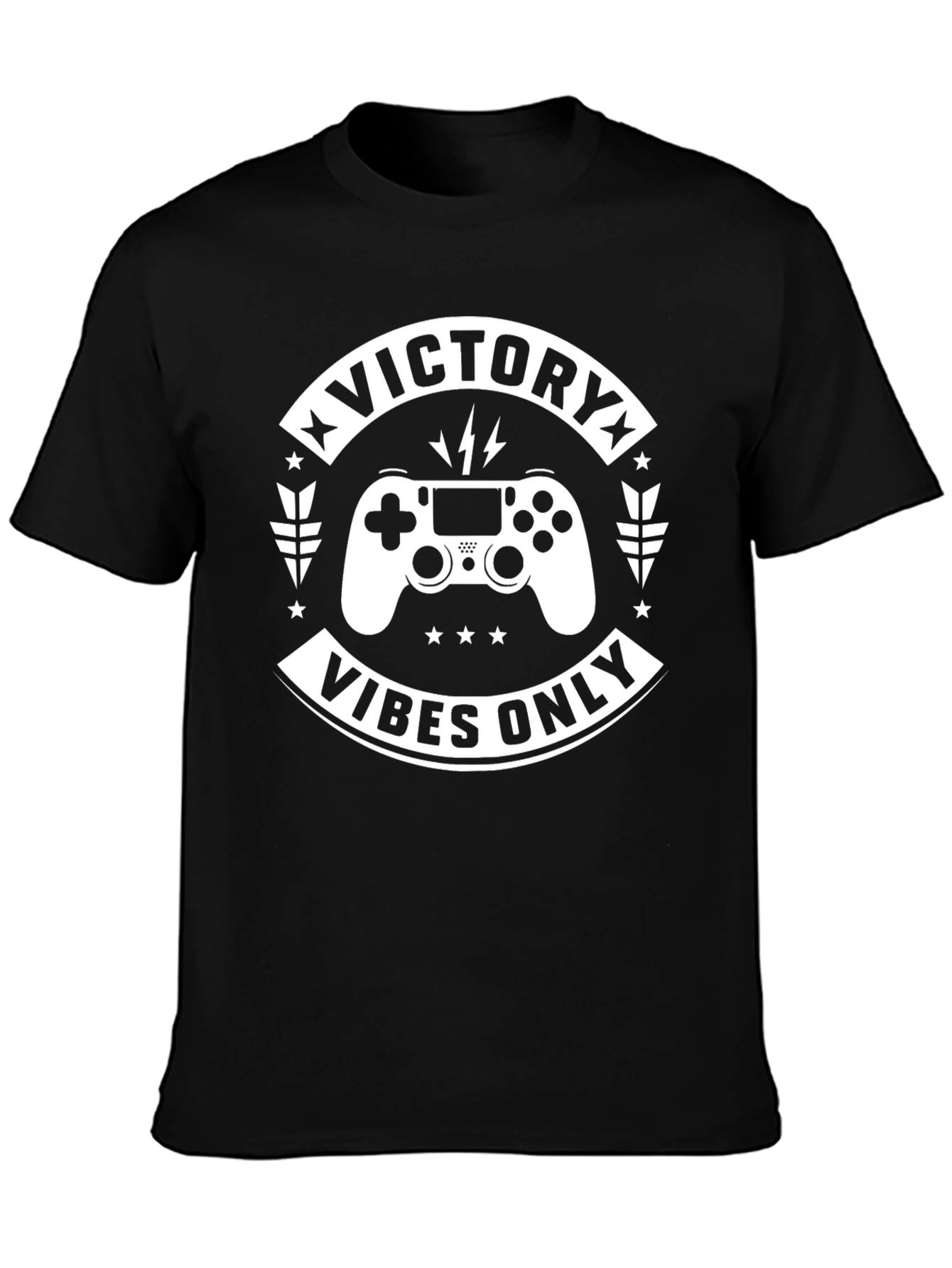 Victory Vibes Only Gaming T-Shirt