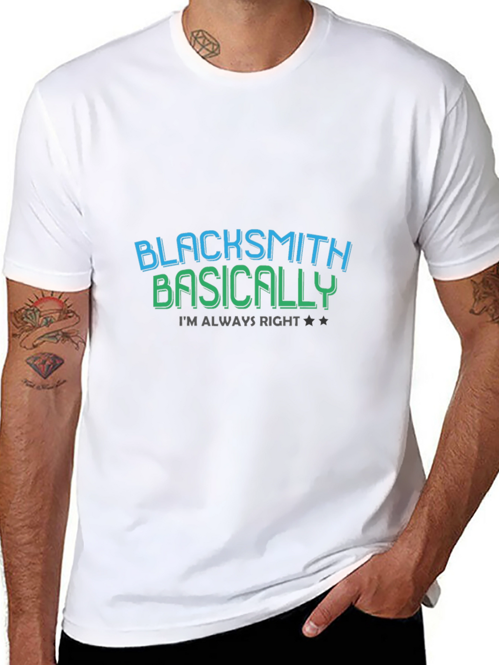 Blacksmith Basically Always Right T-Shirt