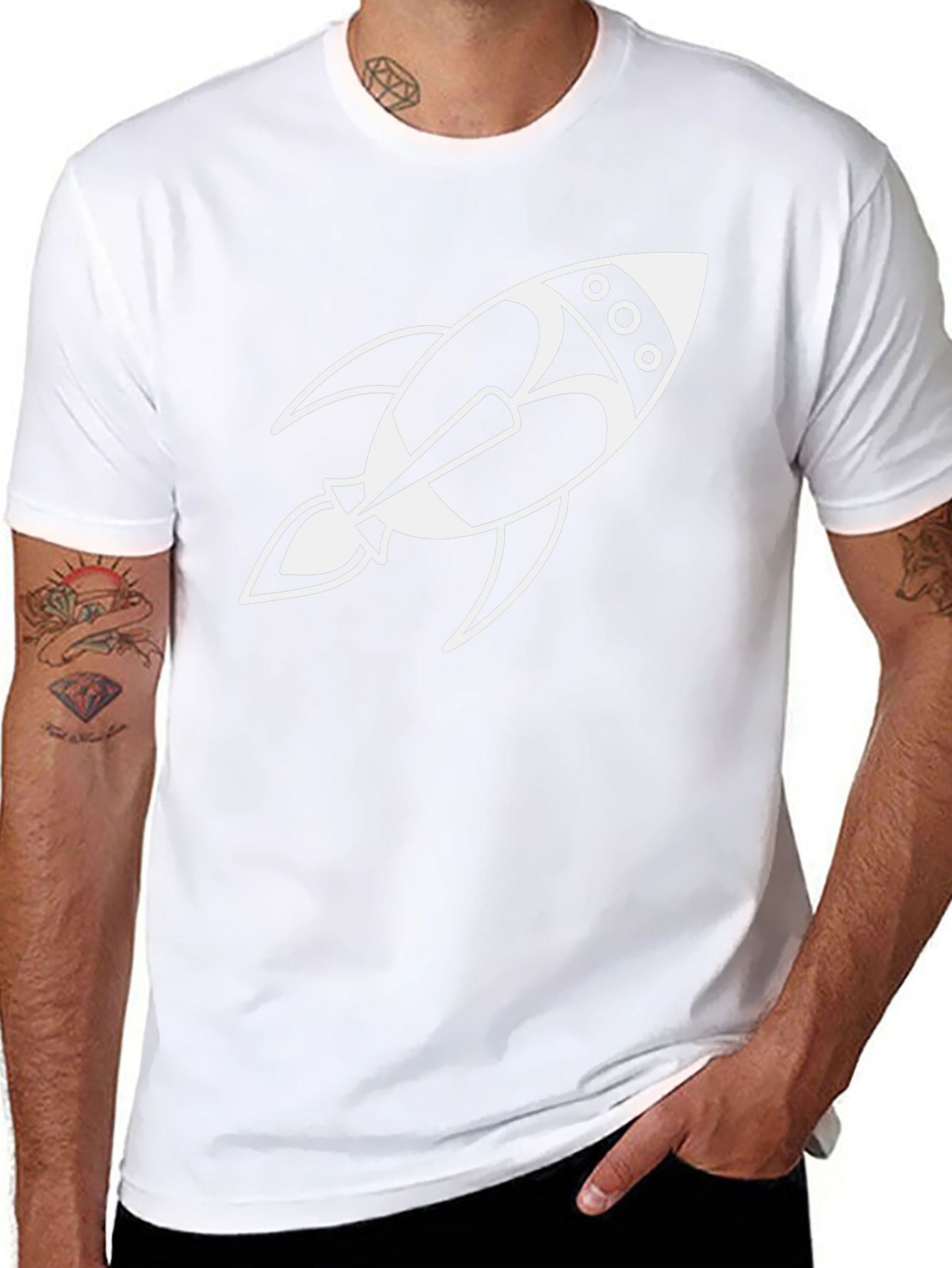Rocket Graphic Tee - Space Adventure T-Shirt