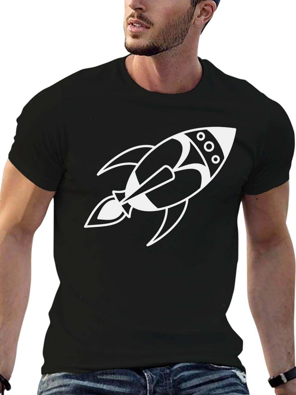 Rocket Graphic Tee - Space Adventure T-Shirt