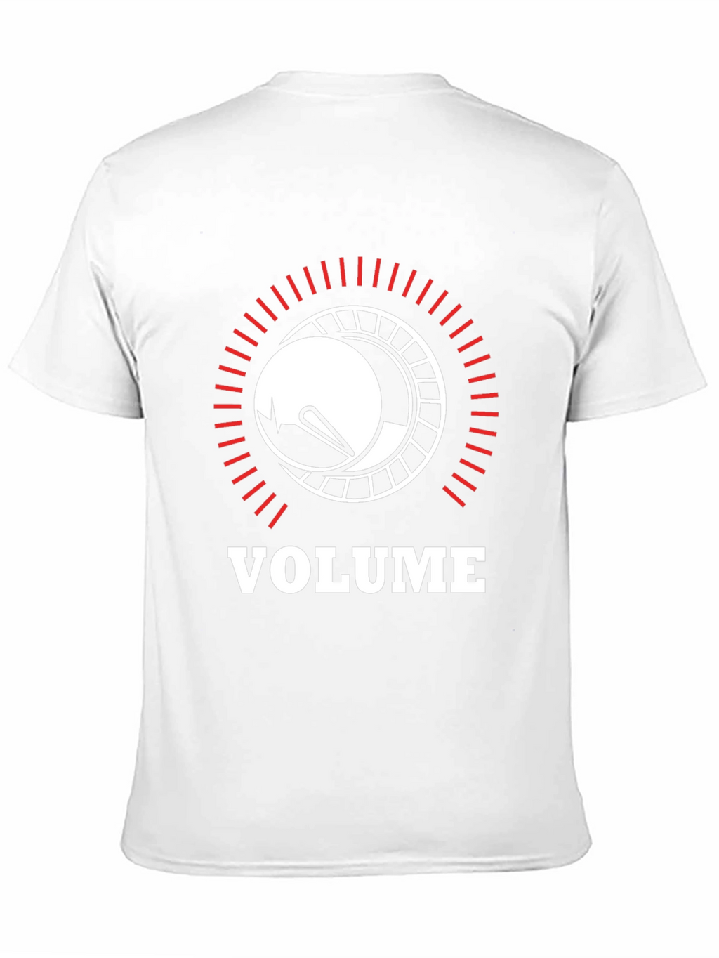 Volume Knob Graphic Black T-Shirt
