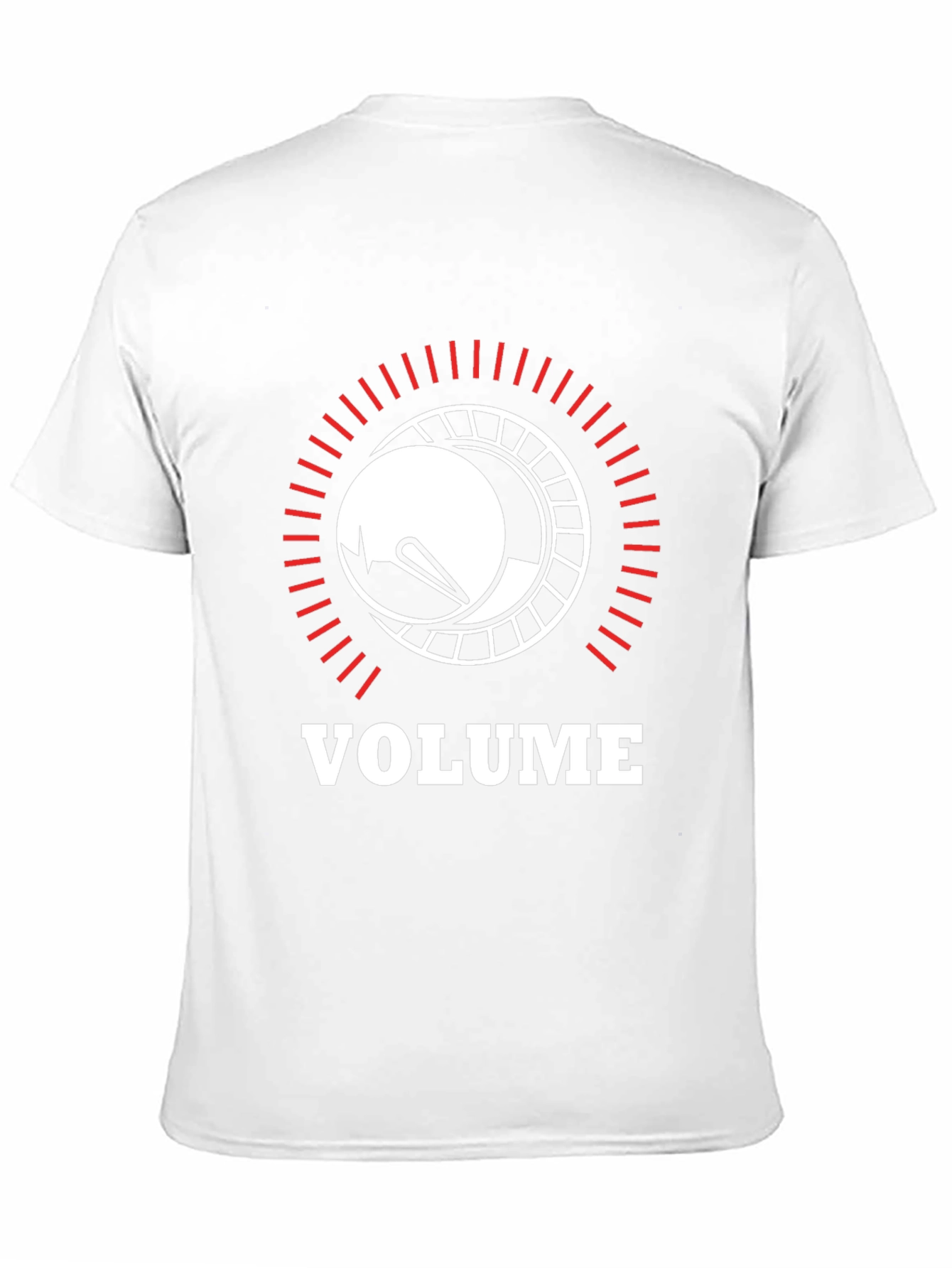 Volume Knob Graphic Black T-Shirt