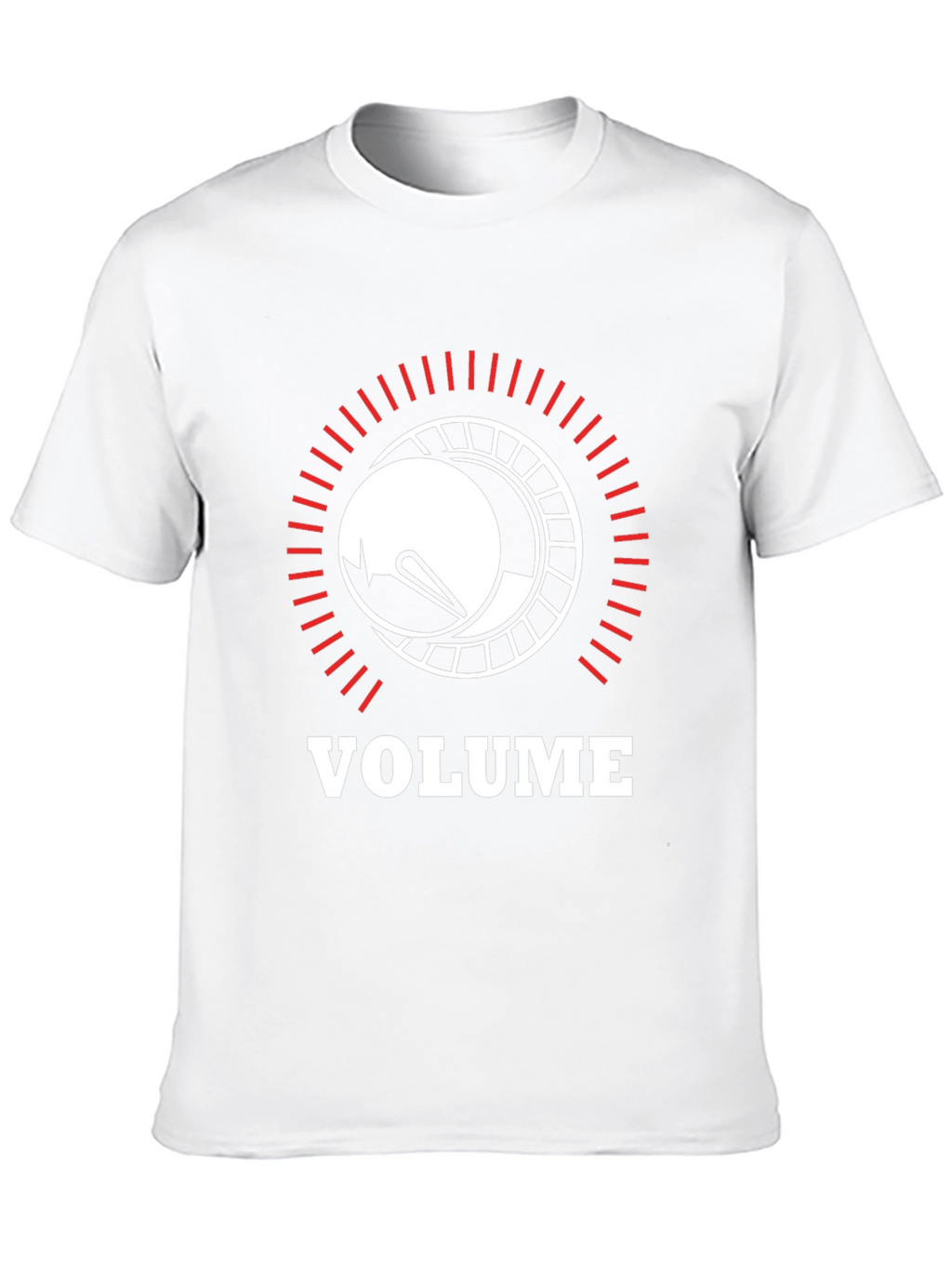 Volume Knob Graphic Black T-Shirt