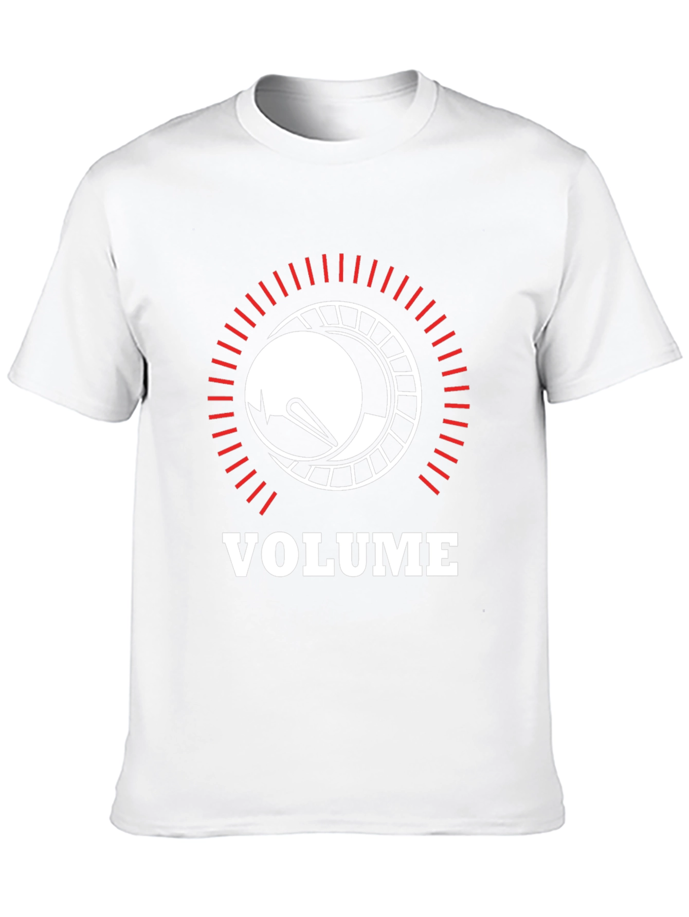 Volume Knob Graphic Black T-Shirt