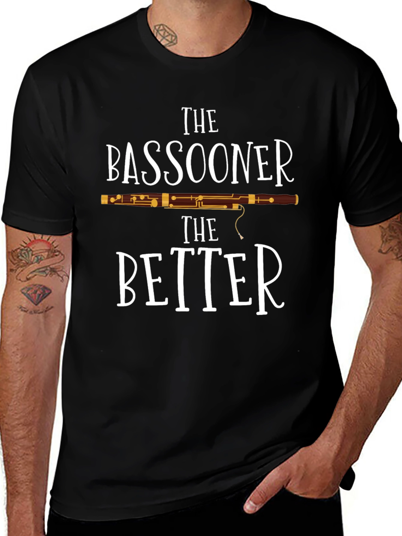 The Bassooner The Better T-Shirt