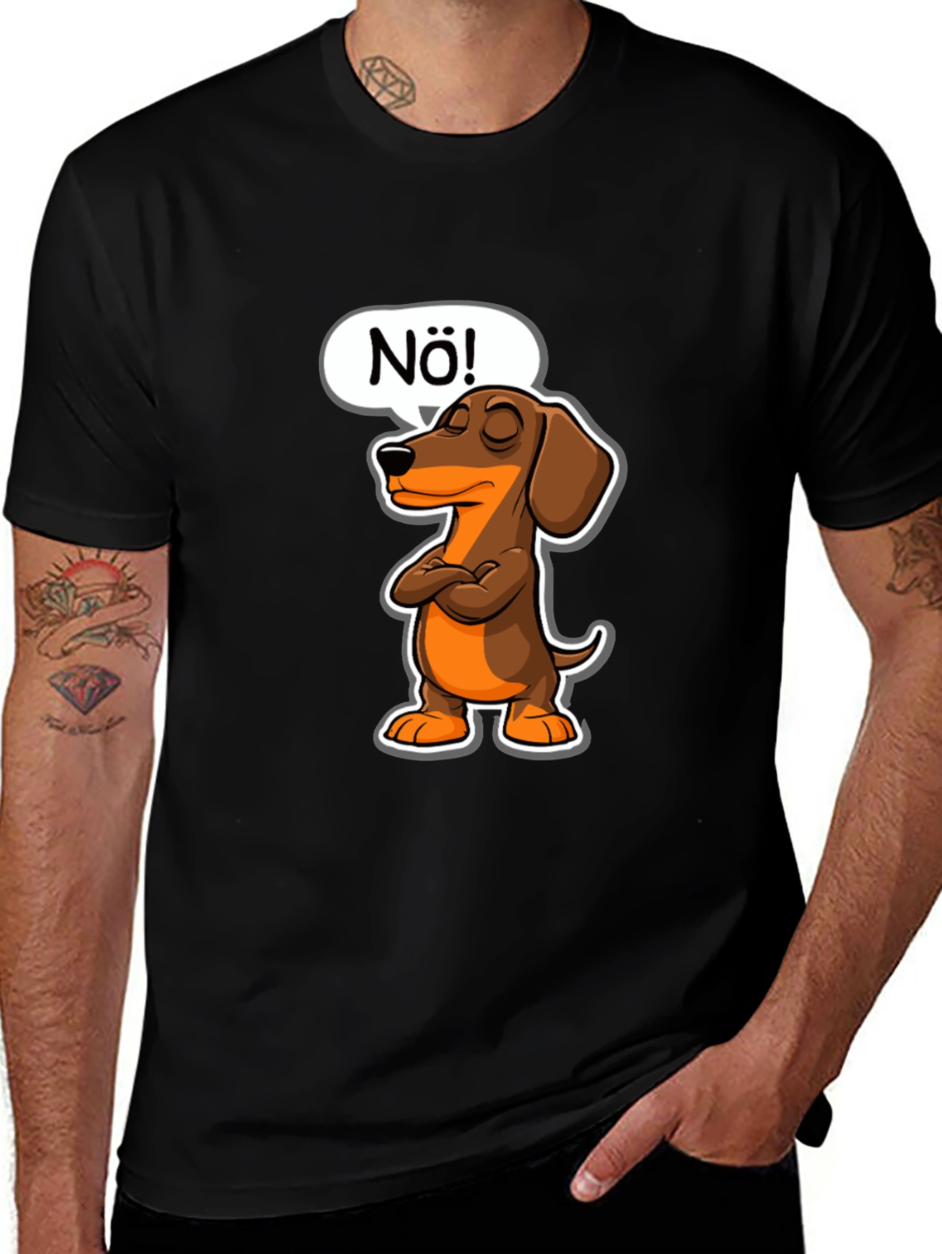 Funny Nö! Dachshund T-Shirt