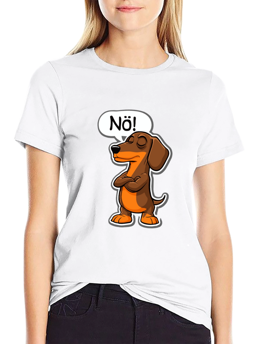 Funny Nö! Dachshund T-Shirt