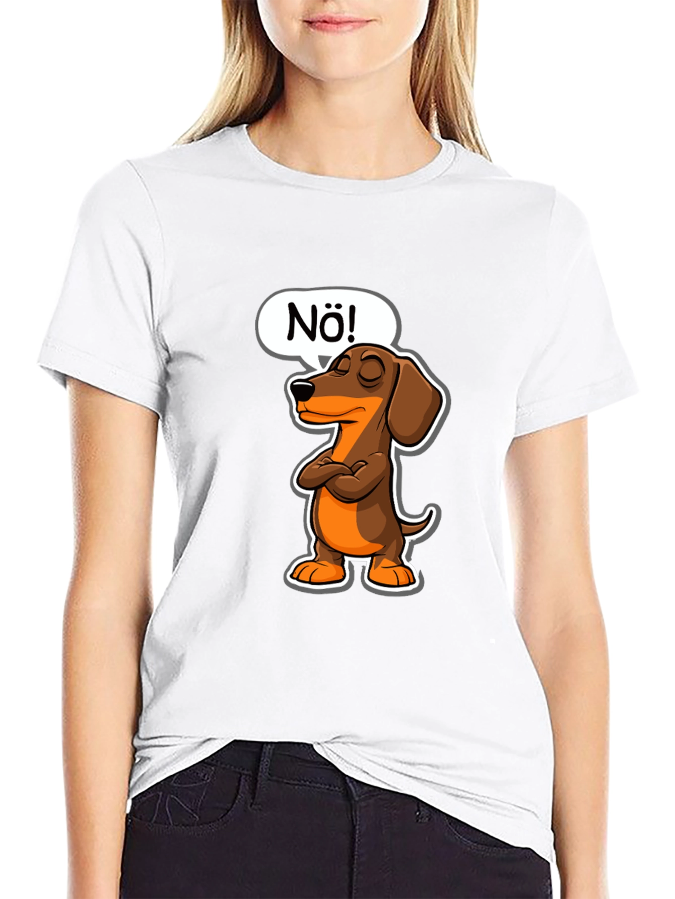 Funny Nö! Dachshund T-Shirt