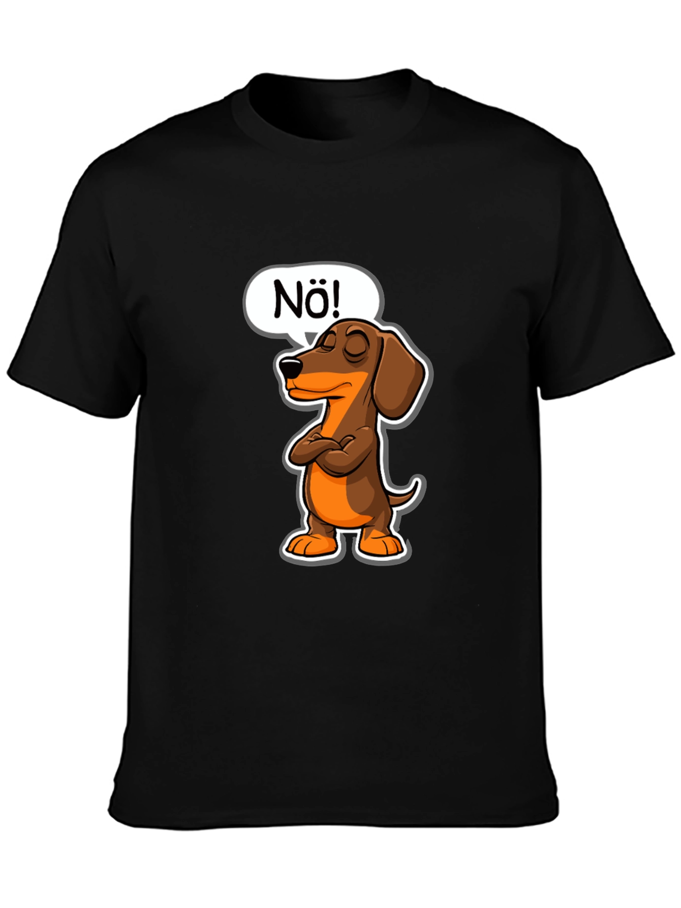 Funny Nö! Dachshund T-Shirt