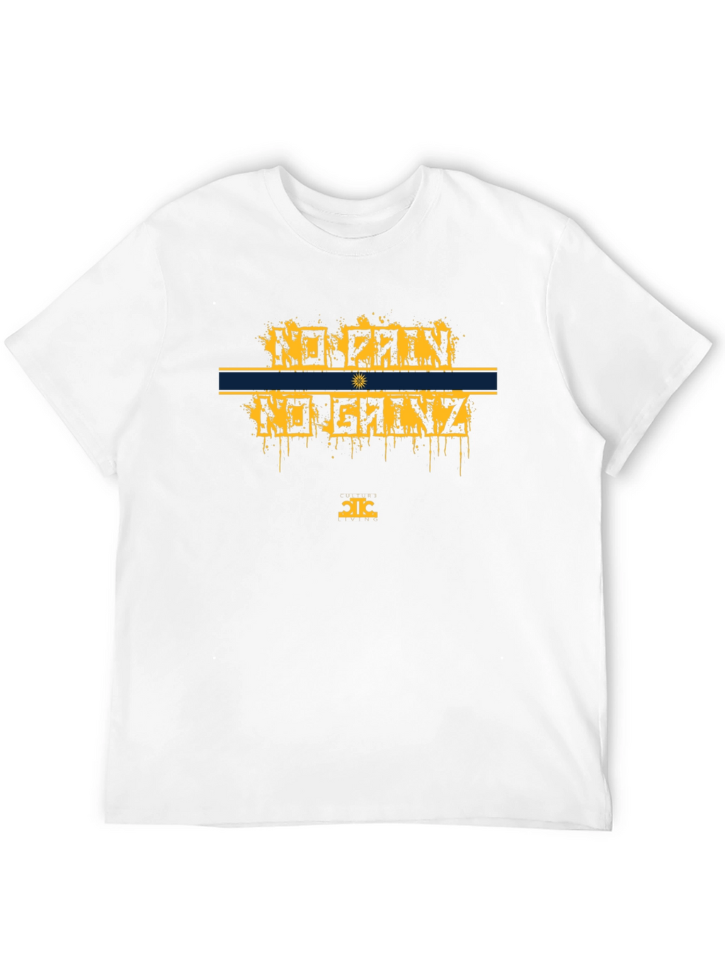 No Pain No Gainz Black Graphic T-Shirt