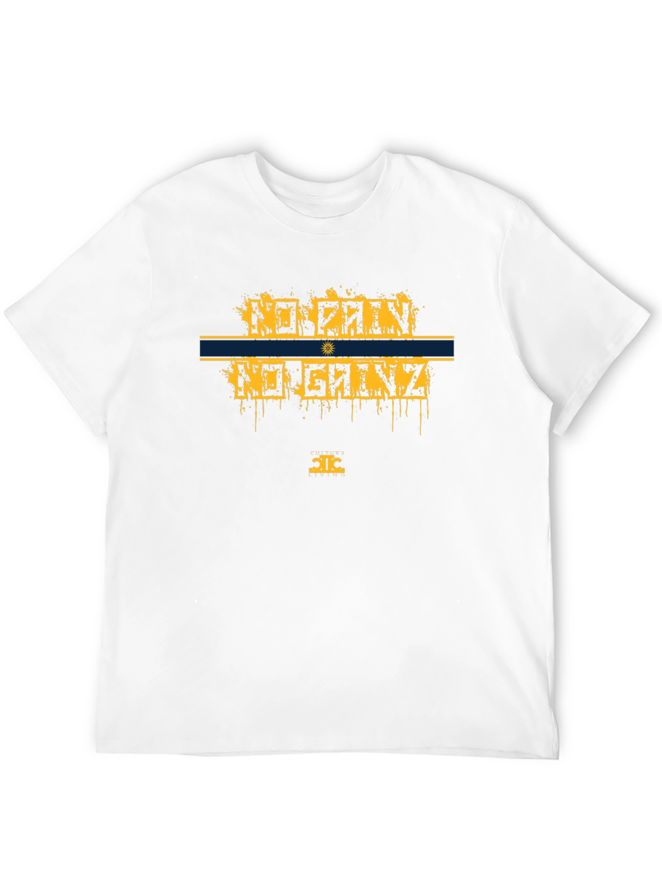 No Pain No Gainz Black Graphic T-Shirt
