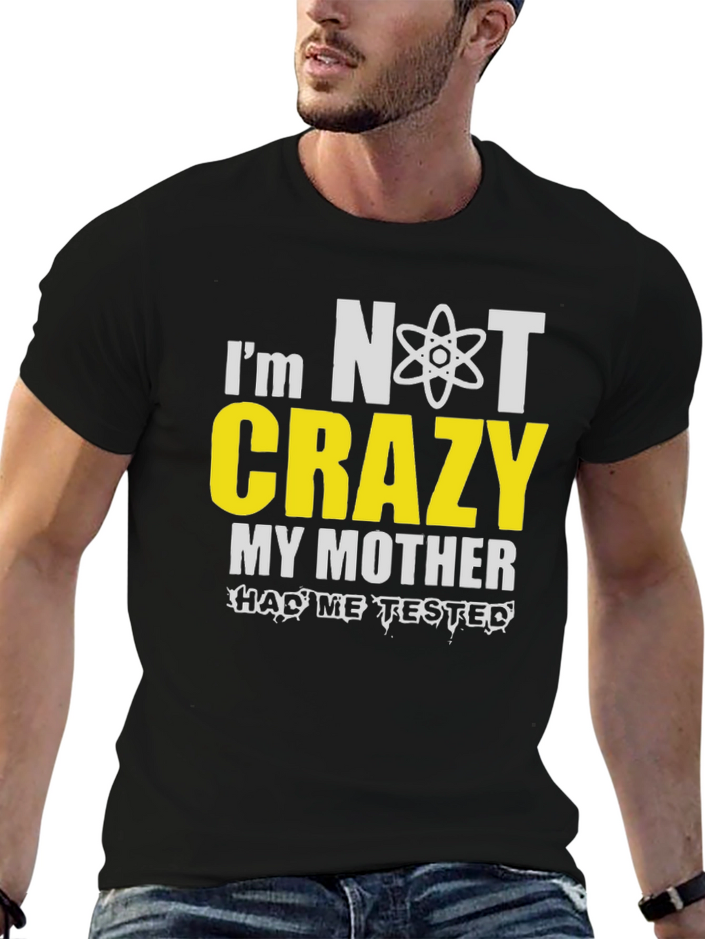 Im Not Crazy T-Shirt Novelty Graphic Tee