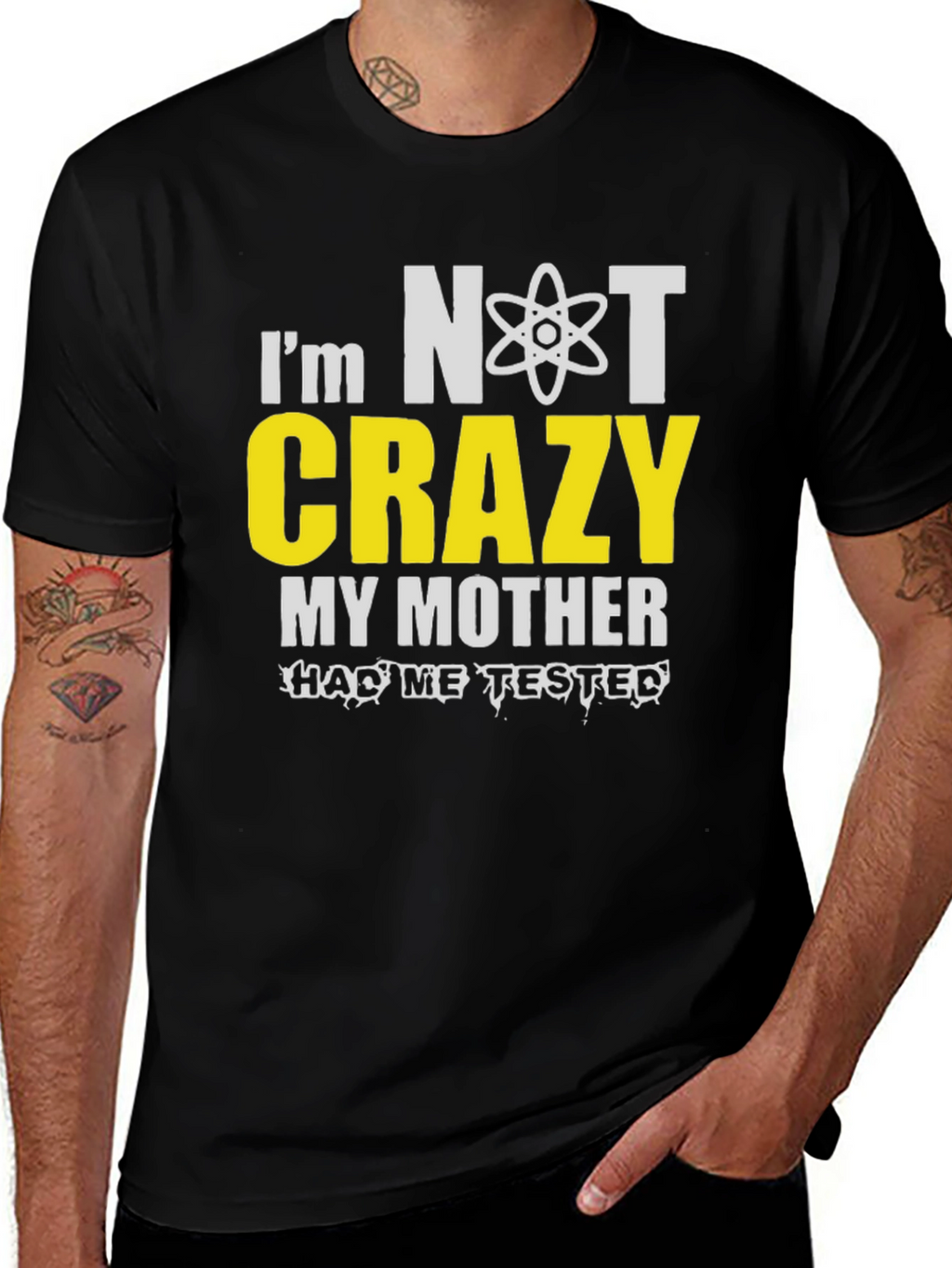 Im Not Crazy T-Shirt Novelty Graphic Tee