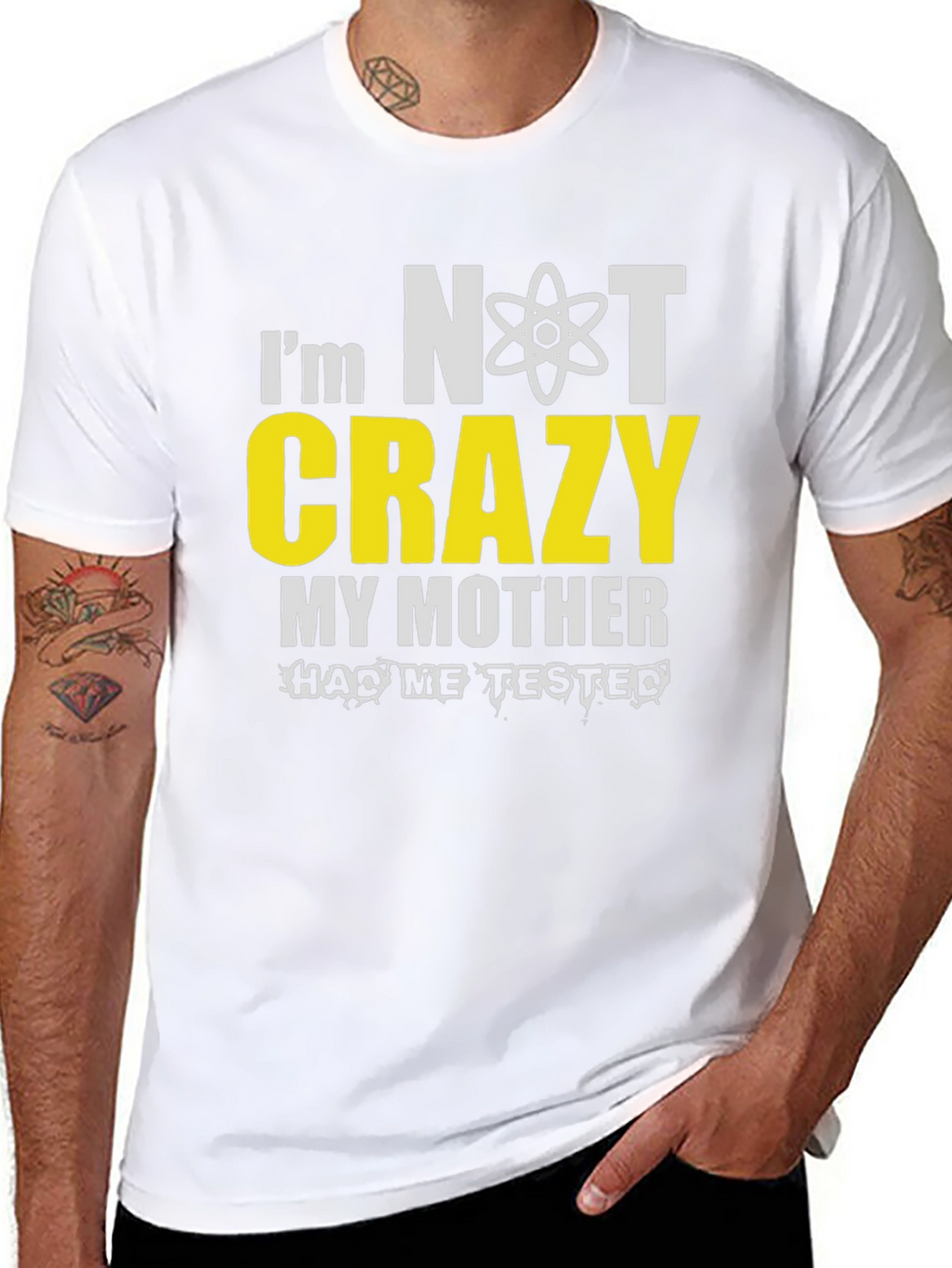Im Not Crazy T-Shirt Novelty Graphic Tee