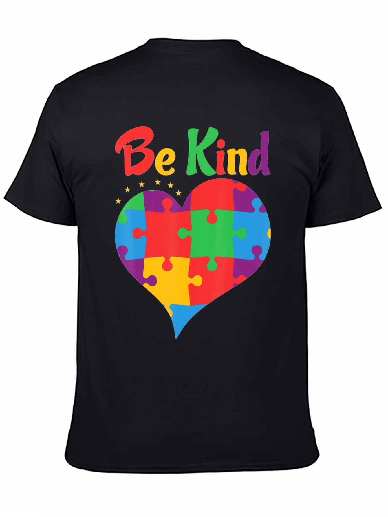 Be Kind Autism Awareness Heart T-Shirt