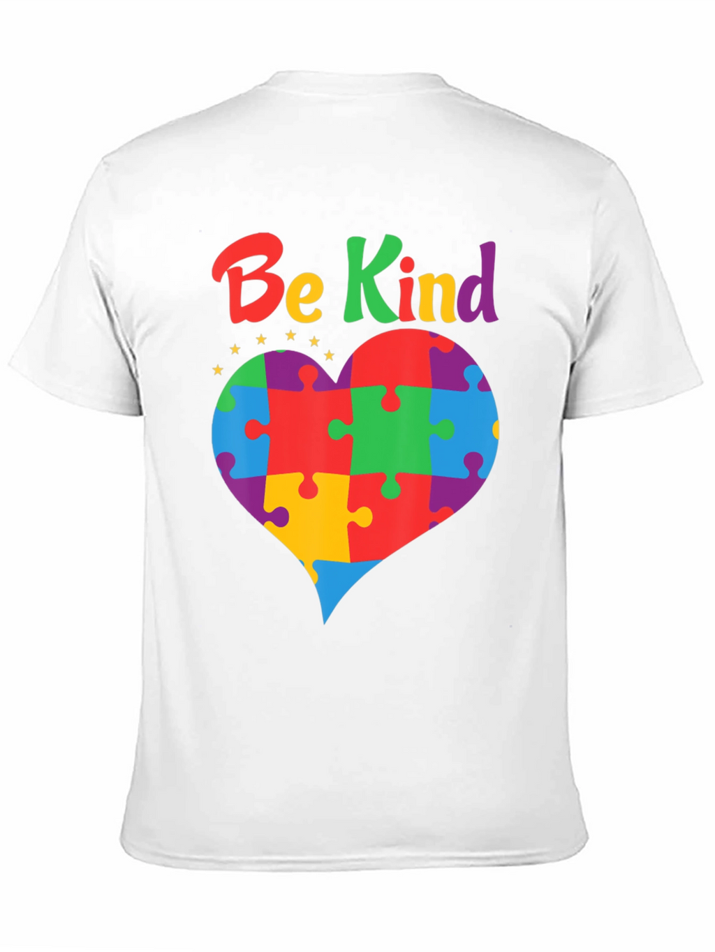 Be Kind Autism Awareness Heart T-Shirt