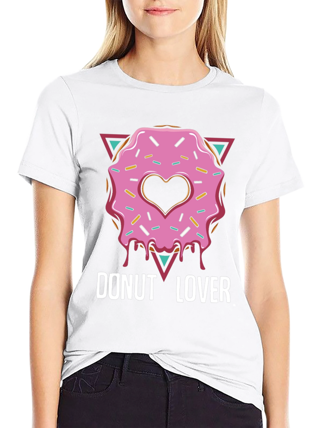 Donut Lover Graphic T-Shirt