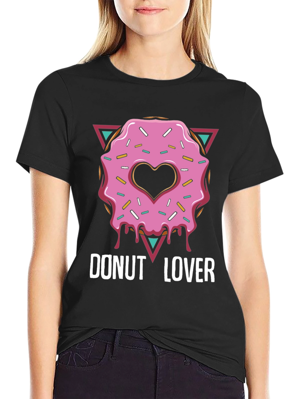 Donut Lover Graphic T-Shirt