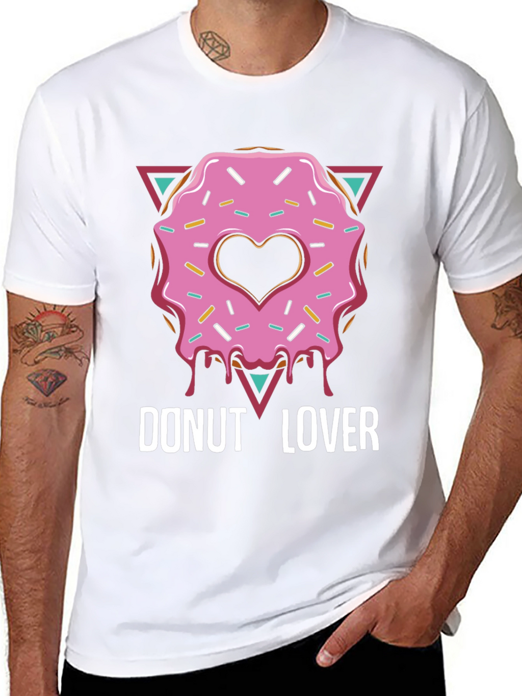 Donut Lover Graphic T-Shirt